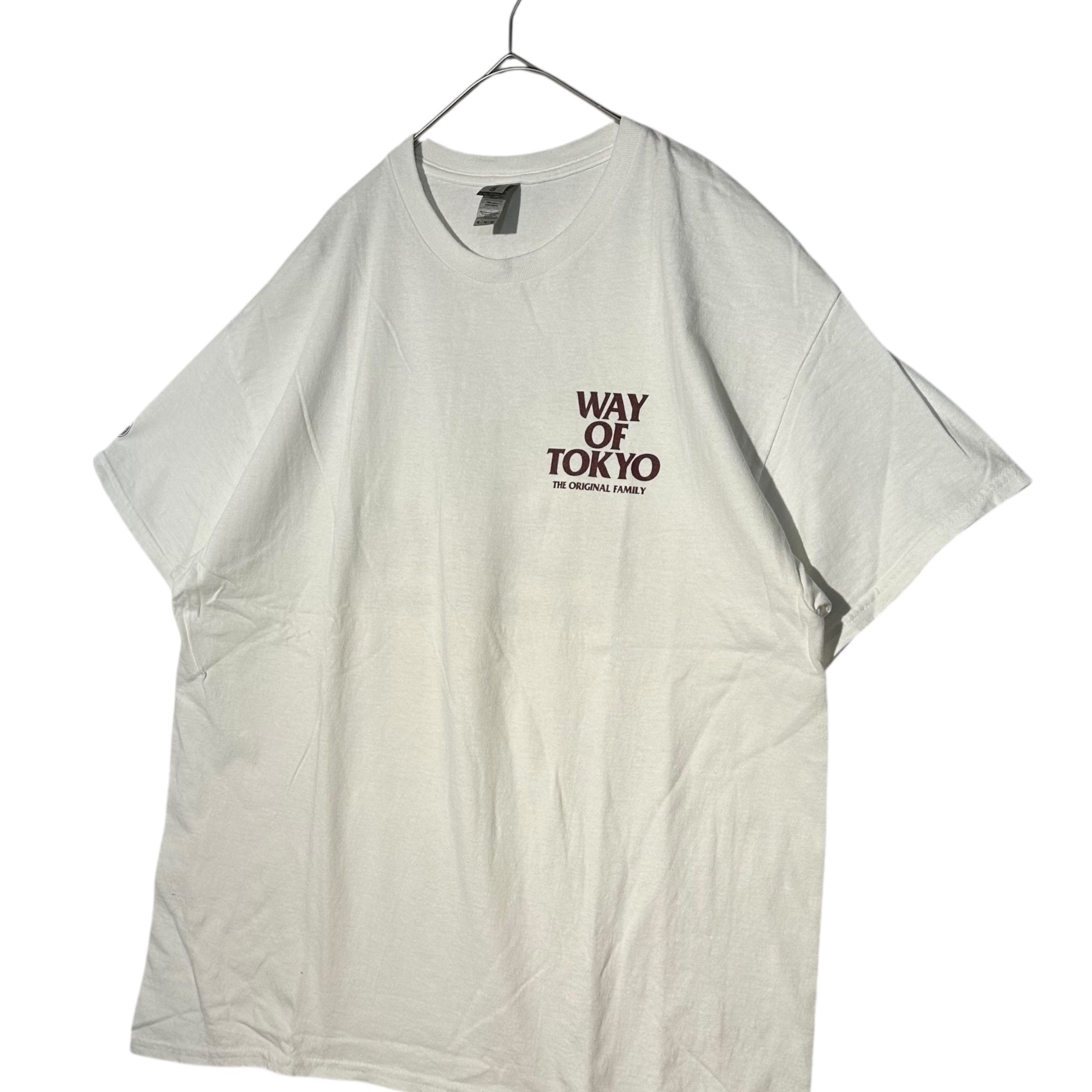 TOKYO ROUGH RIDERS(トーキョーラフライダース) RATS 限定 WAY OF TOKYO SS TEE Tシャツ XL ホワイト