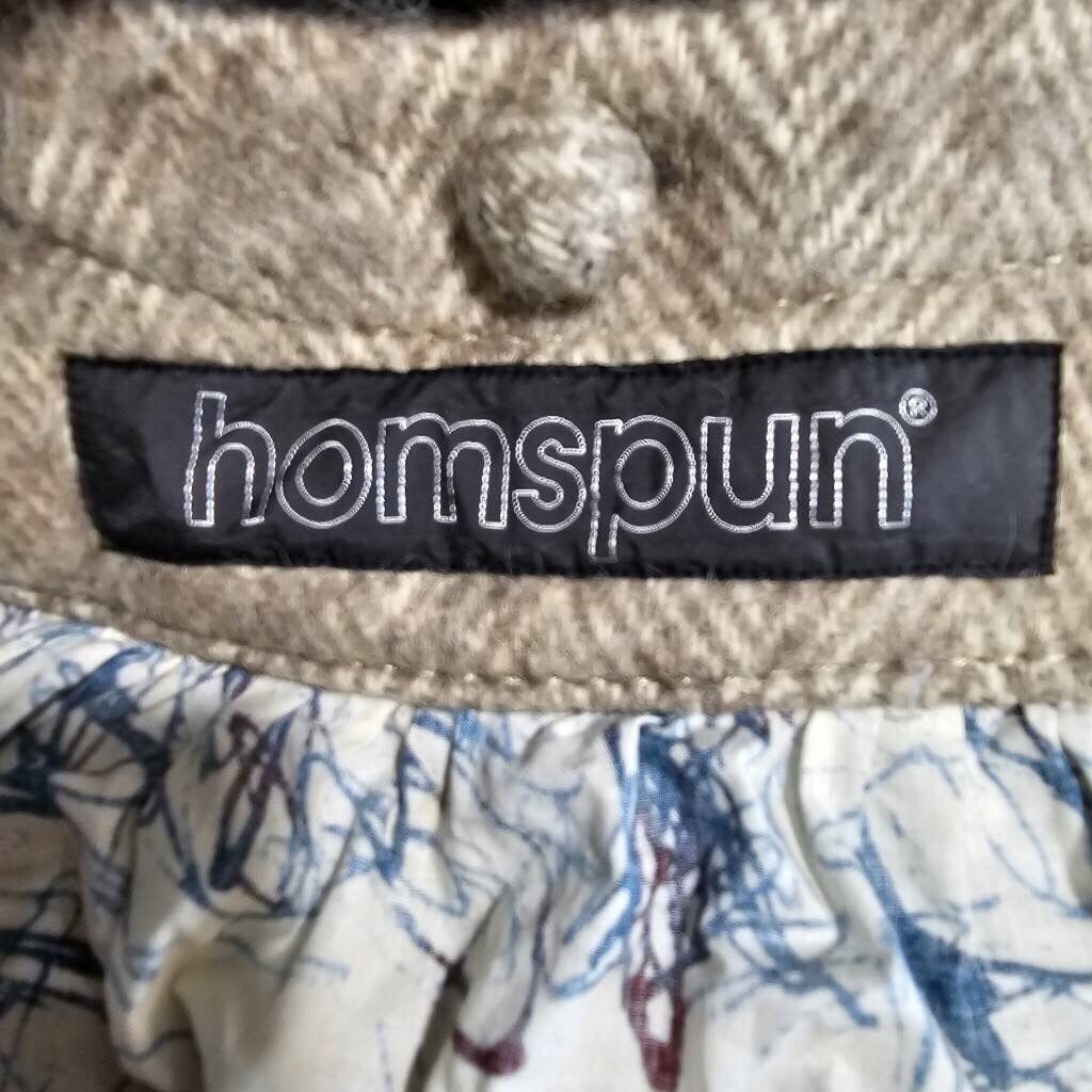 homspun(ホームスパン) レイヤードベスト SIZE FREE ベージュ×ホワイト×ブルー