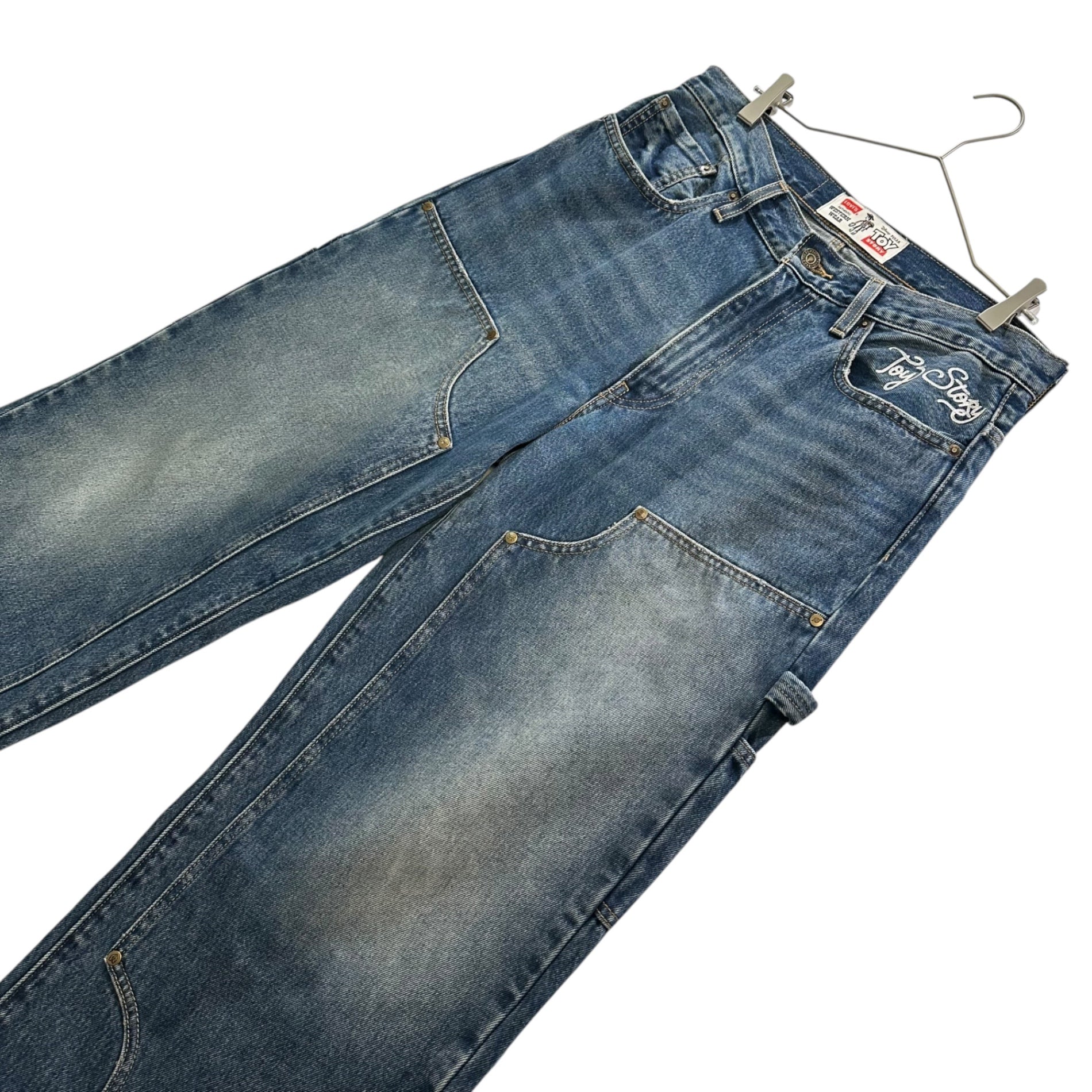 Levi's × Toy Story(リーバイス × トイストーリー) Western Flare Jeans コラボ ウエスタン フレア ジーンズ デニム パンツ PC9-0034A-0000 32 ライトインディゴ