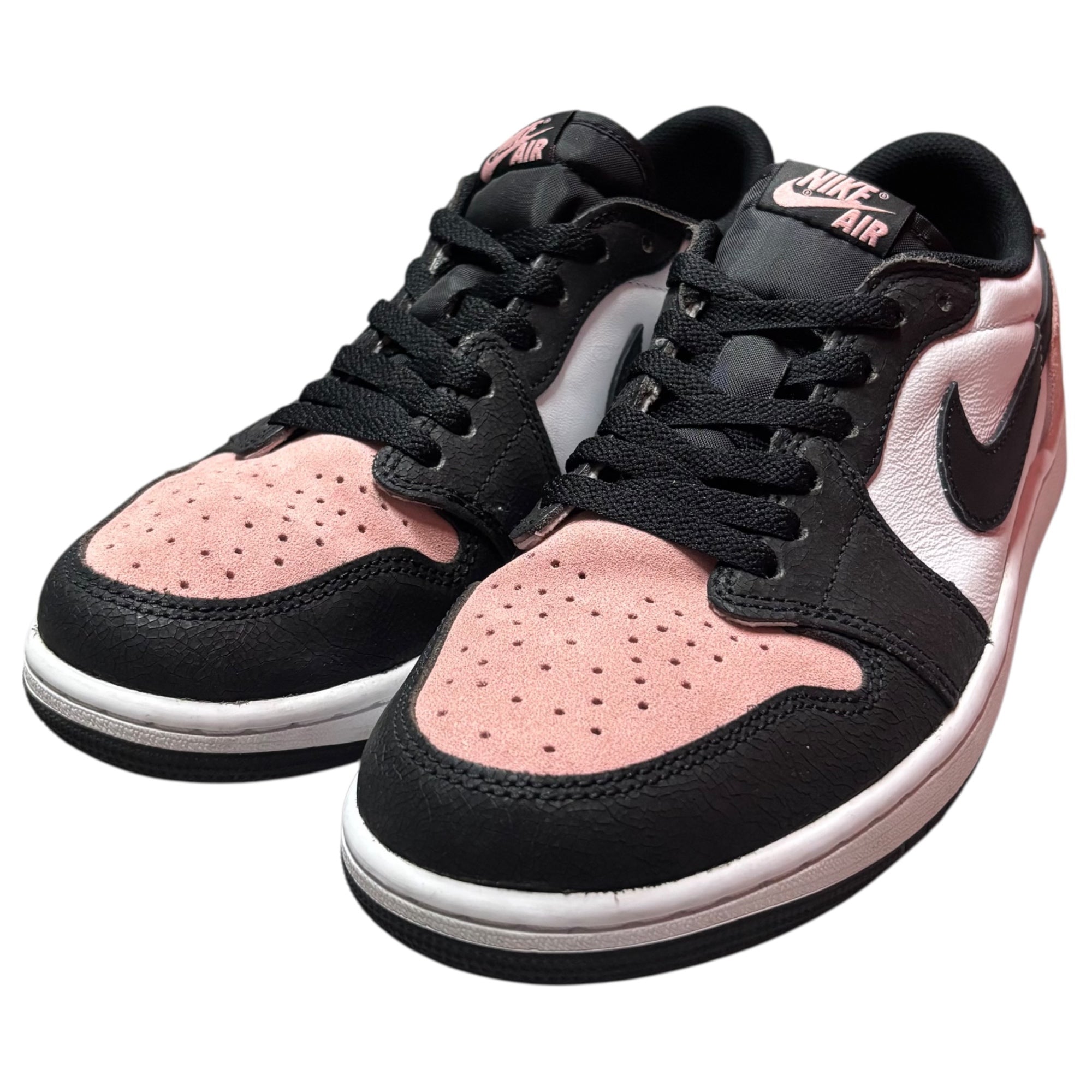 NIKE(ナイキ) Air Jordan 1 Low OG "Bleached Coral" エアジョーダン1 ロー OG ブリーチド コーラル CZ0790-061 27cm ピンク×ブラック スニーカー