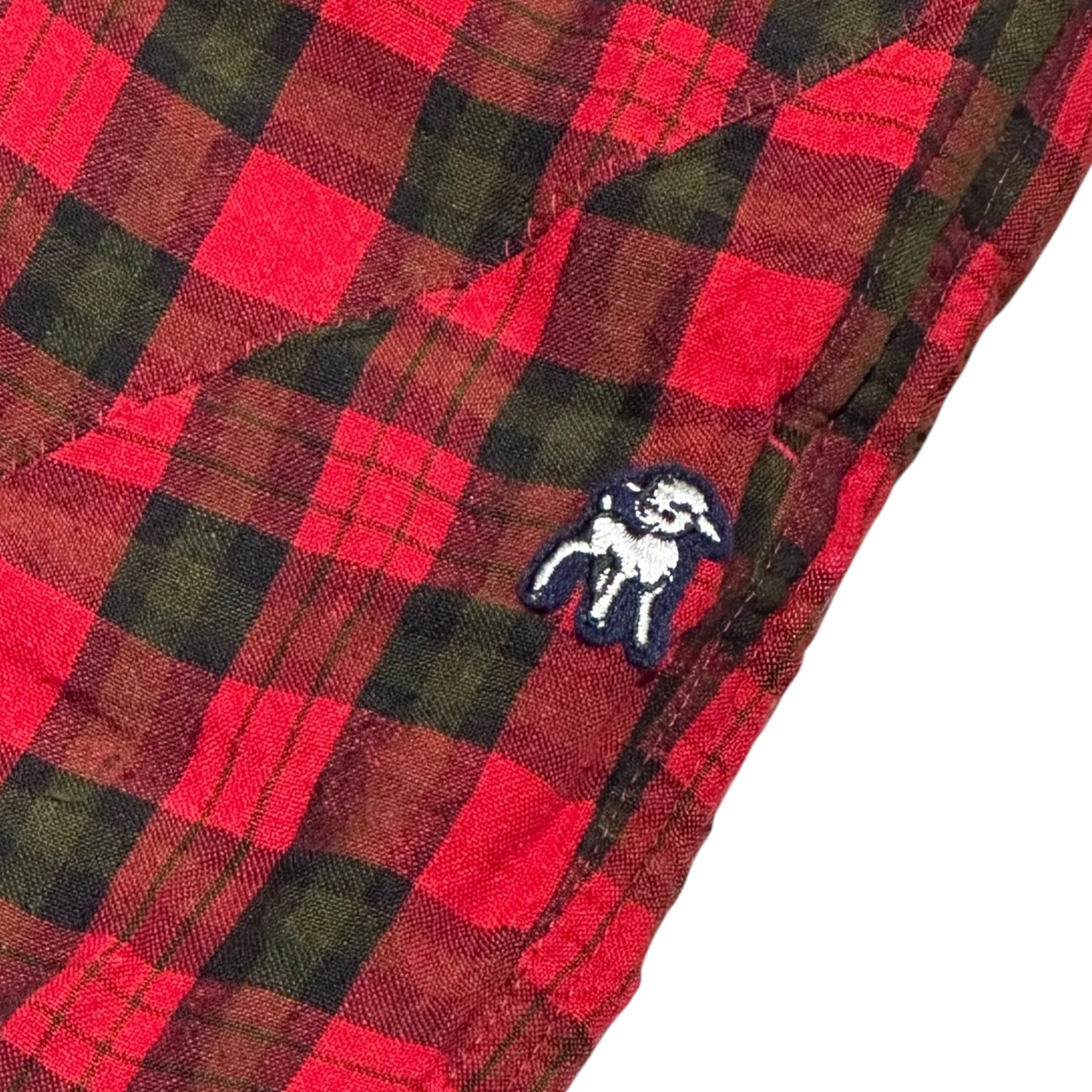 the Shepherd UNDERCOVER(ザ シェパード アンダーカバー) 25SS Check Linen Easy Pants チェック リネン イージー パンツ US1E9503 2(S程度) レッド 参考定価57,200円(税込)