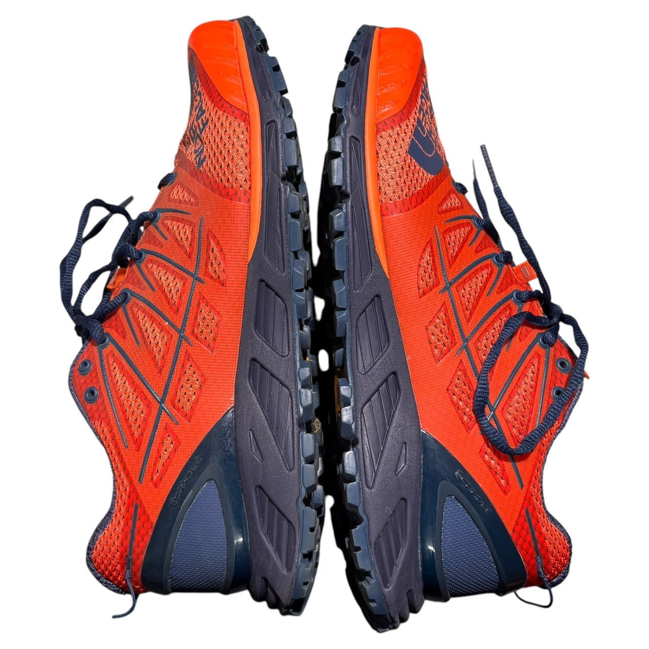 THE NORTH FACE(ノースフェイス) Ultra Endurance II ローカット スニーカー NF0A39IE 27cm オレンジ×ネイビー アウトドア シューズ