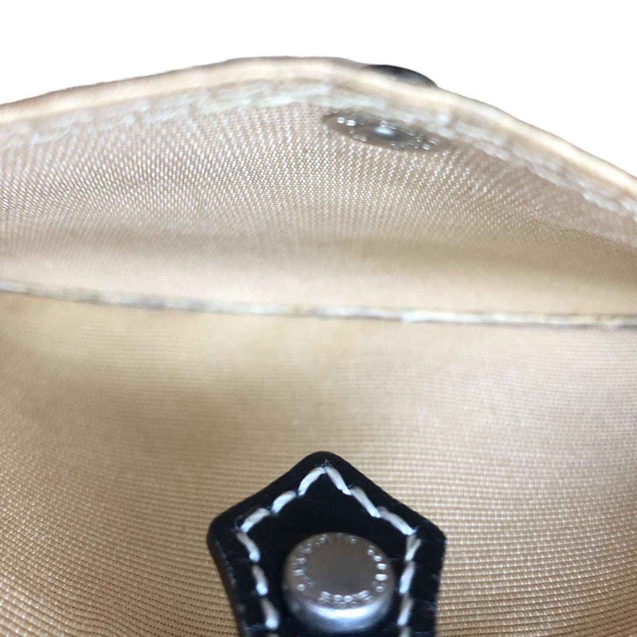 BURBERRY BLUE LABEL(バーバリーブルーレーベル) サイド ノバチェック キャンバス レザー ハンド バッグ ZA440-635-09 ネイビー×ブラック×ベージュ トート 鞄