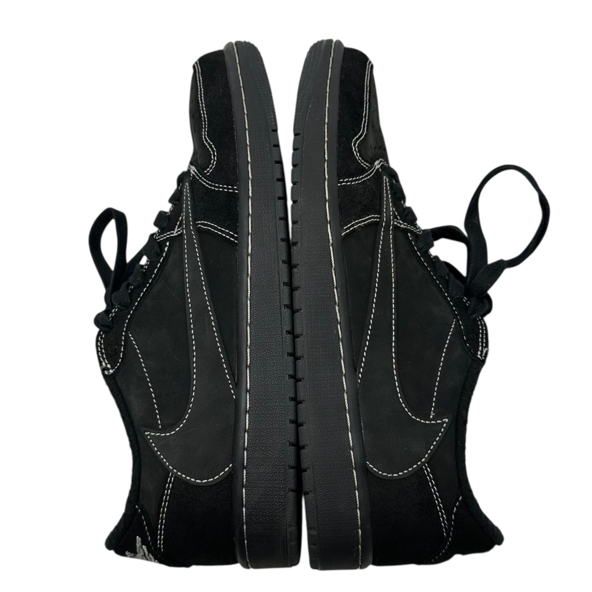 Travis Scott × NIKE(トラヴィススコット × ナイキ) AIR JORDAN 1 LOW OG SP エアジョーダンワン ロー スニーカー DM7866-001 27.0cm ブラック Black Phantom