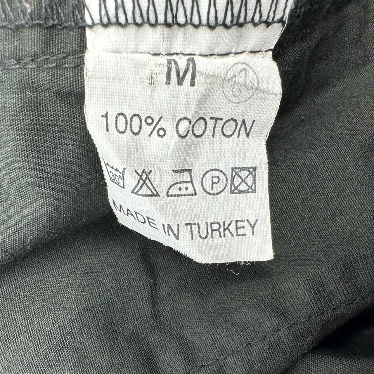 SABOTAGE(サボタージュ) 00's Gimmick Tech Parachute Pants ギミック テック パラシュート パンツ M ブラック Y2K