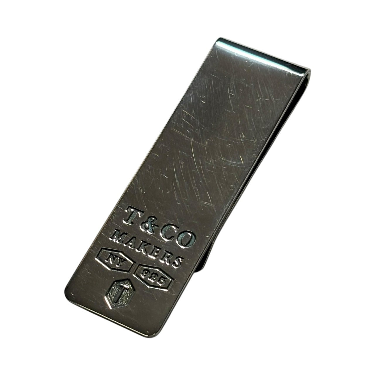 TIFFANY & CO.(ティファニー) 1837™ Makers Narrow Money Clip Sterling Silver メイカーズ ナロー マネー クリップ スターリング シルバー シルバー