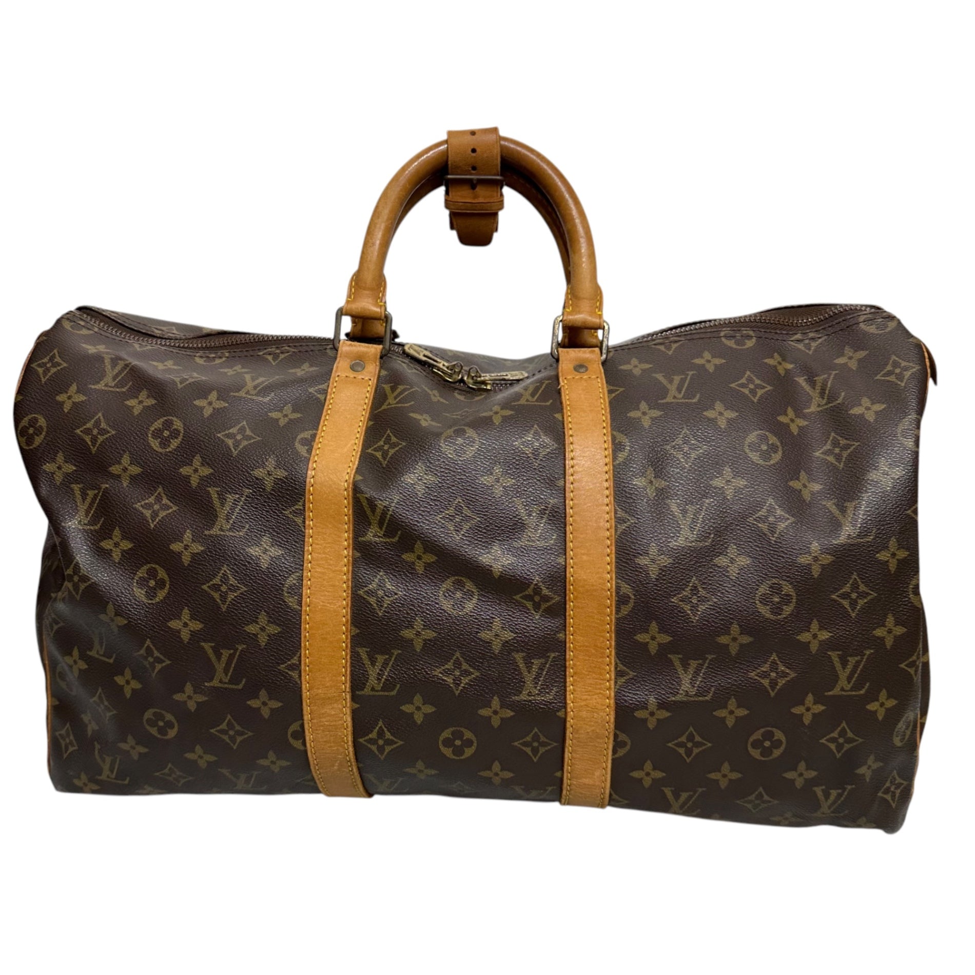 LOUIS VUITTON(ルイヴィトン) 80's keepall 50 monogram キーポル 50 モノグラム M41426 ブラウン VI874 ヴィンテージ 80年代 ボストン バッグ 旅行