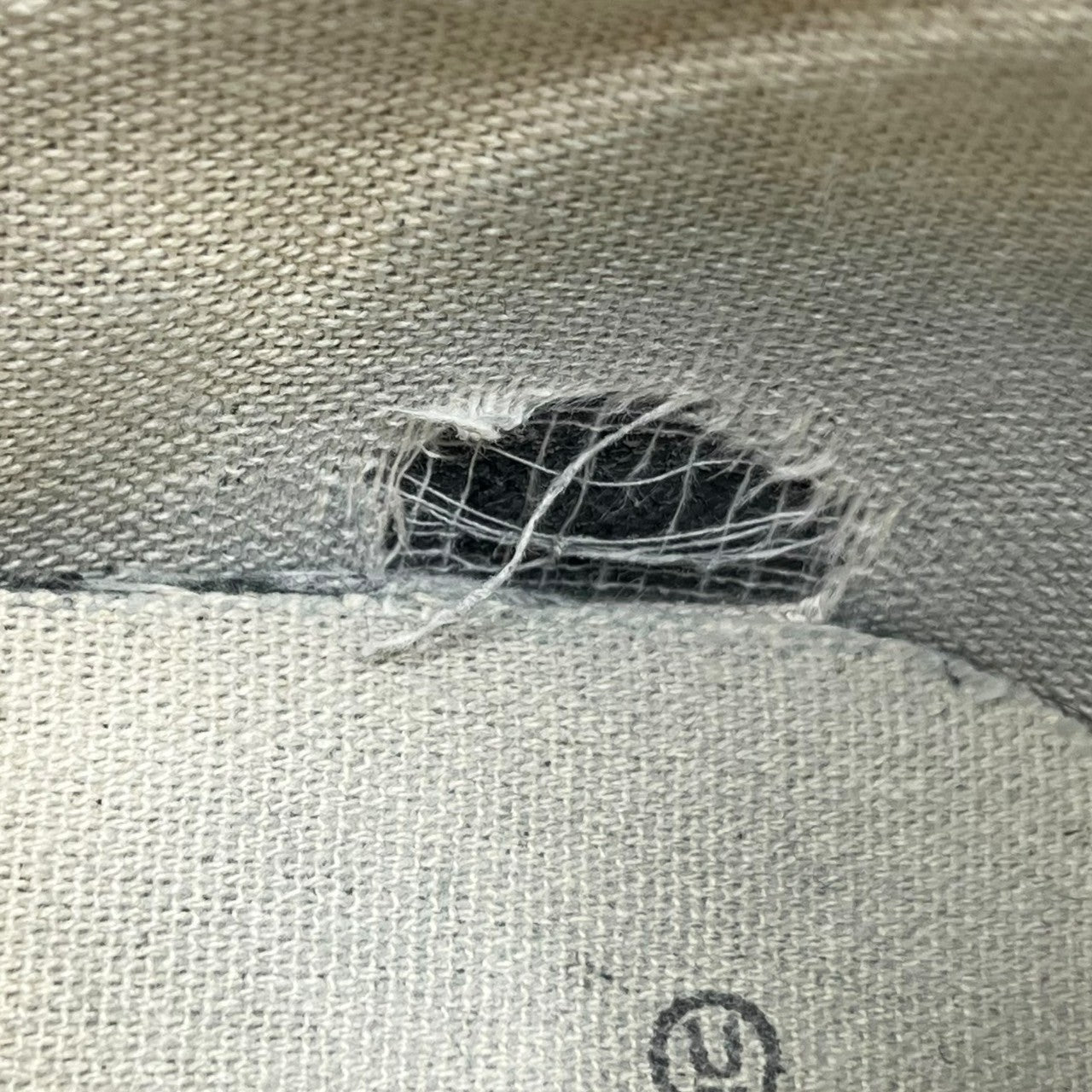 UNDERCOVER(アンダーカバー) TOE LOGO CANVAS SNEAKERS トゥー ロゴ キャンバス スニーカー UC2B9F05 M(26-26.5cm) ブラック