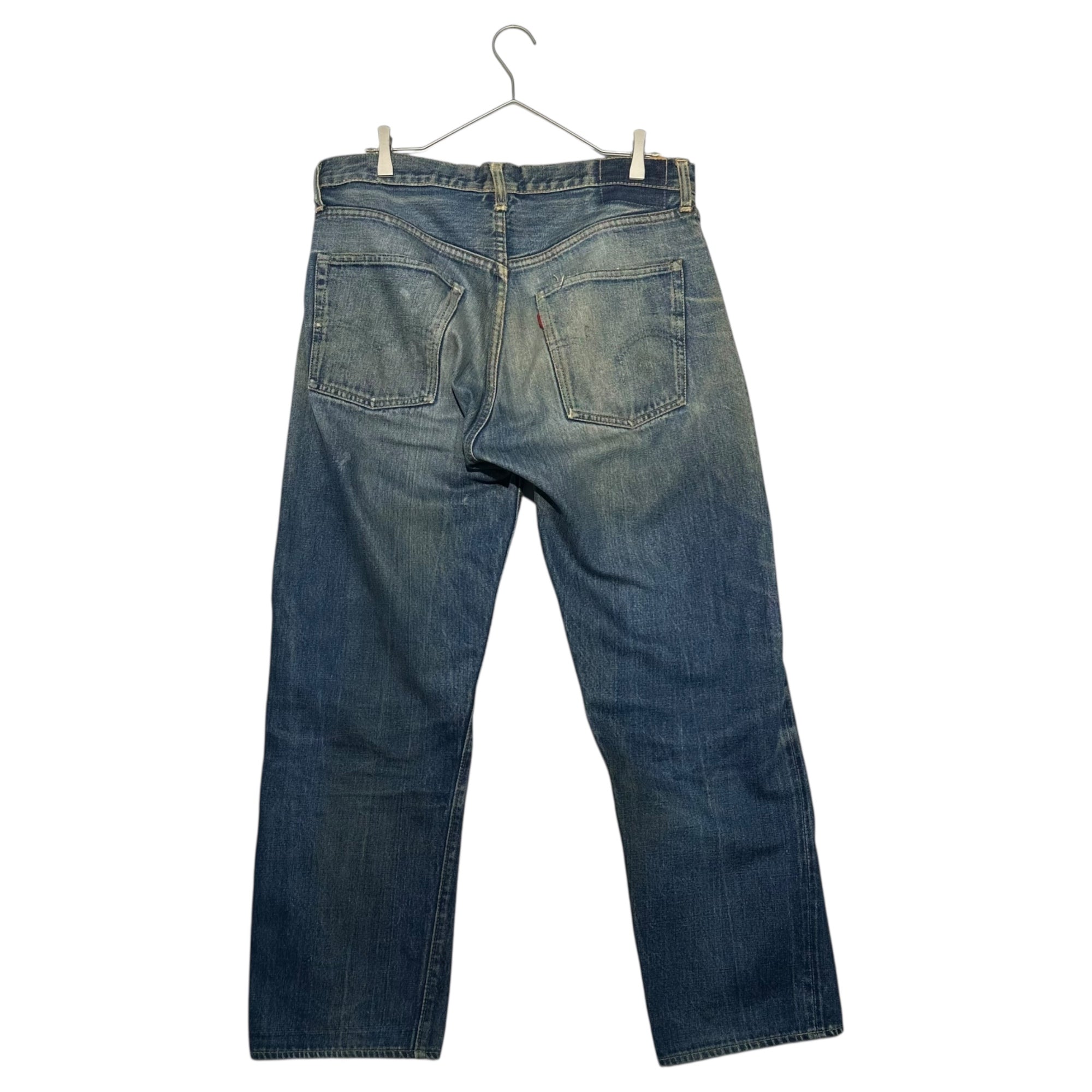 Levi's(リーバイス) 60's~70's 505 BIG E VINTAGE DENIM ヴィンテージ デニム パンツ 実寸90cm程度(W35程度) インディゴ 60年代~70年代 SCOVILL ZIP 裏刻印8 セルビッチ