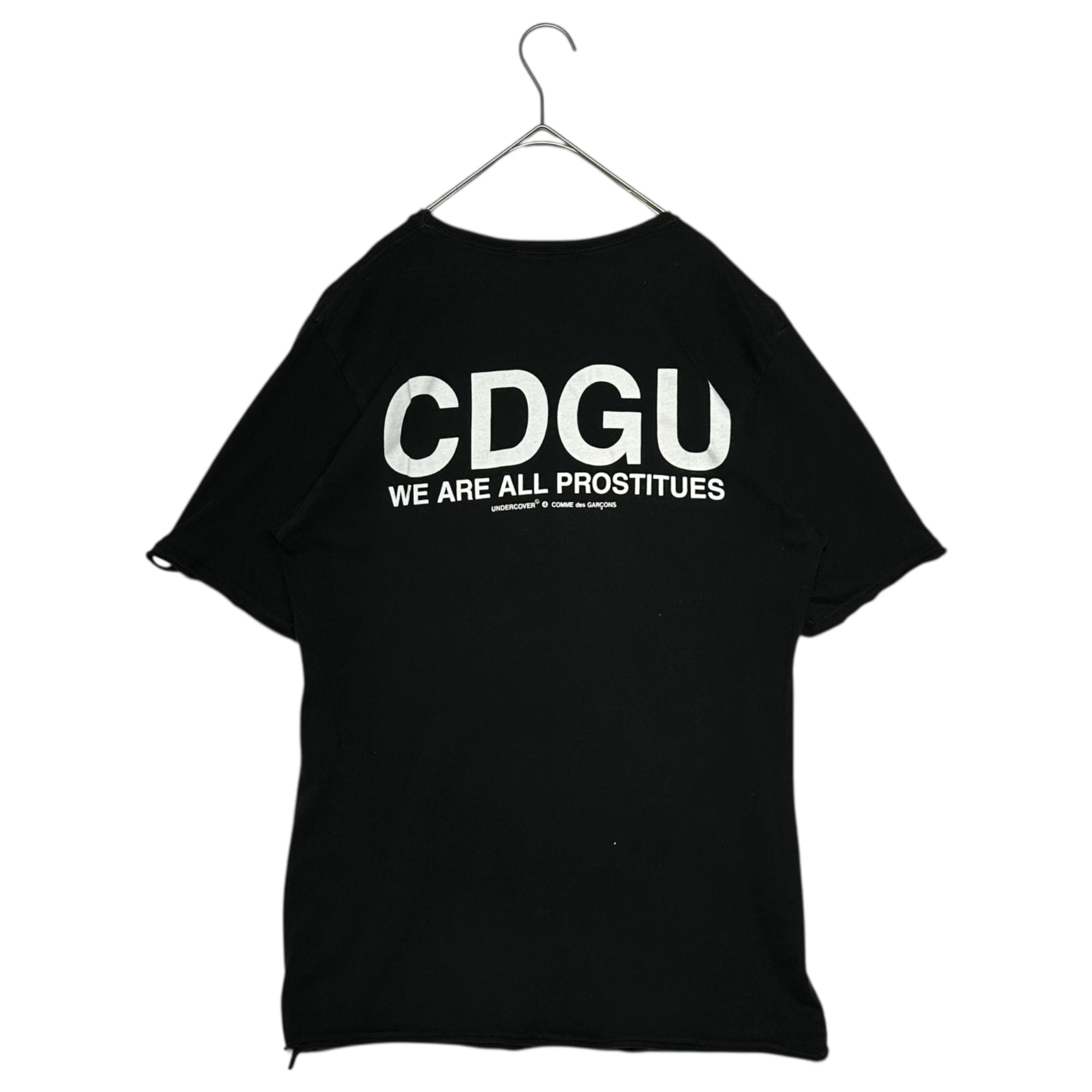 UNDERCOVERISM×COMME des GARCONS(アンダーカバーイズム×コムデギャルソン) Isetan Exclusive G IN SKULL Collaboration T-Shirt 伊勢丹 限定スカル コラボ Tシャツ 2(S~M程度) ブラック×ホワイト archive