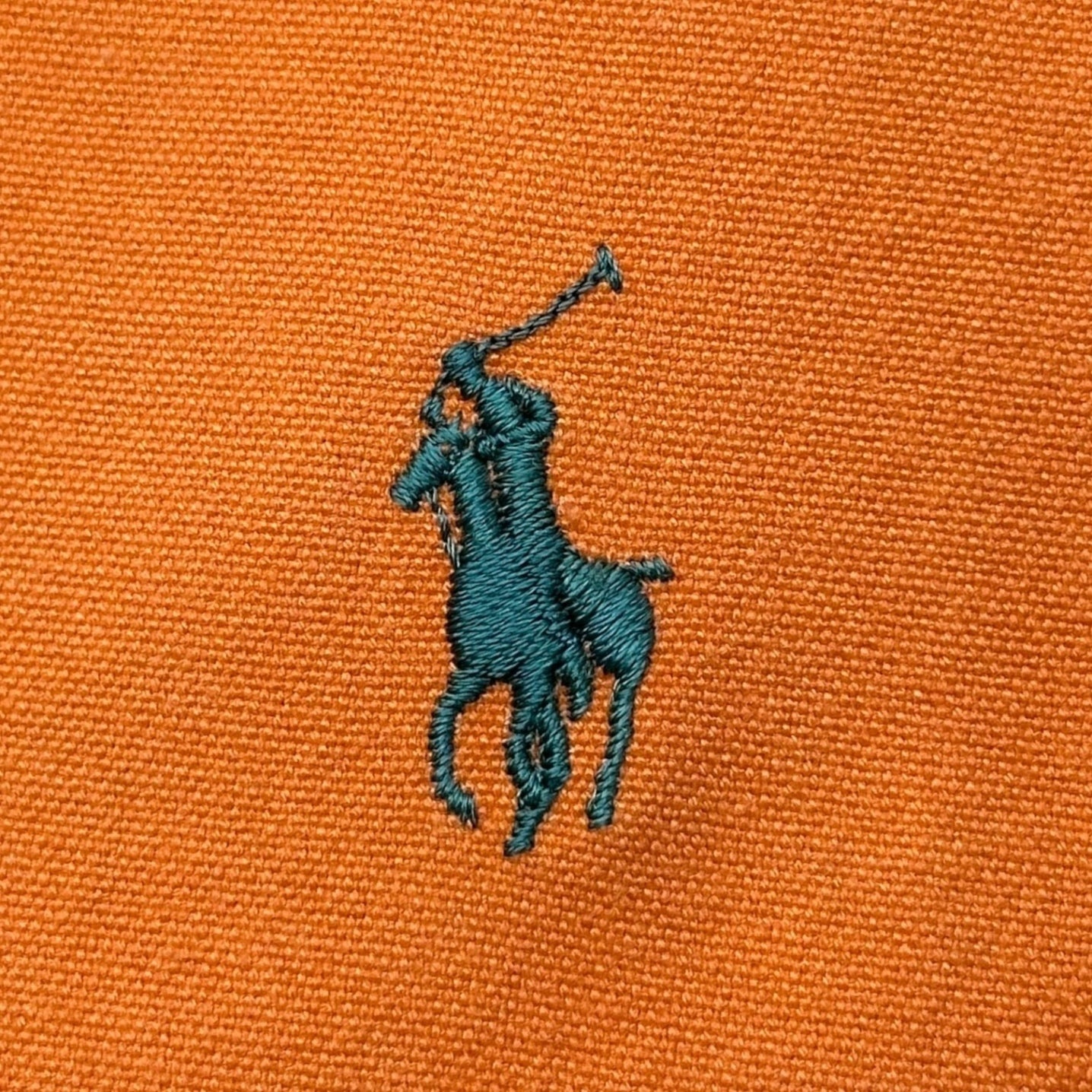 POLO COUNTRY(ポロカントリー) 80's~90's Pony Logo Drizzler Jacket ポニー ロゴ ドリズラー ジャケット L オレンジ 80年代~90年代 ヴィンテージ スイングトップ ラルフローレン
