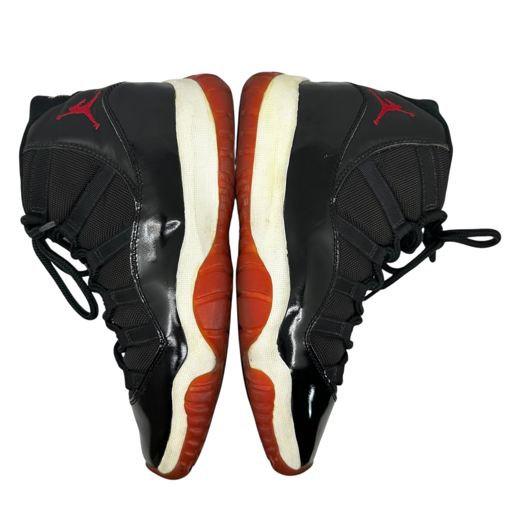 NIKE(ナイキ) 1995 AIR JORDAN 11 OG Playoffs エアジョーダン 11 オリジナル プレイオフ 130245-062 26.5cm ブラック×レッド 90's 90年代 ヴィンテージ 箱付 ハイカット スニーカー