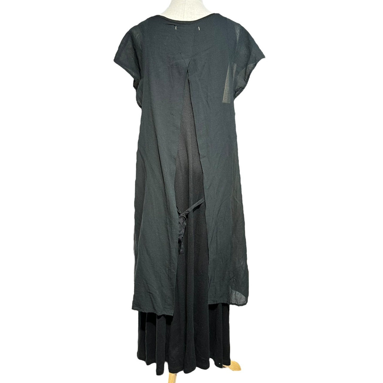 suzuki takayuki(スズキタカユキ) layered dress レイヤード ワンピース S161-07 1(S) ブラック 参考定価37,400円(税込)