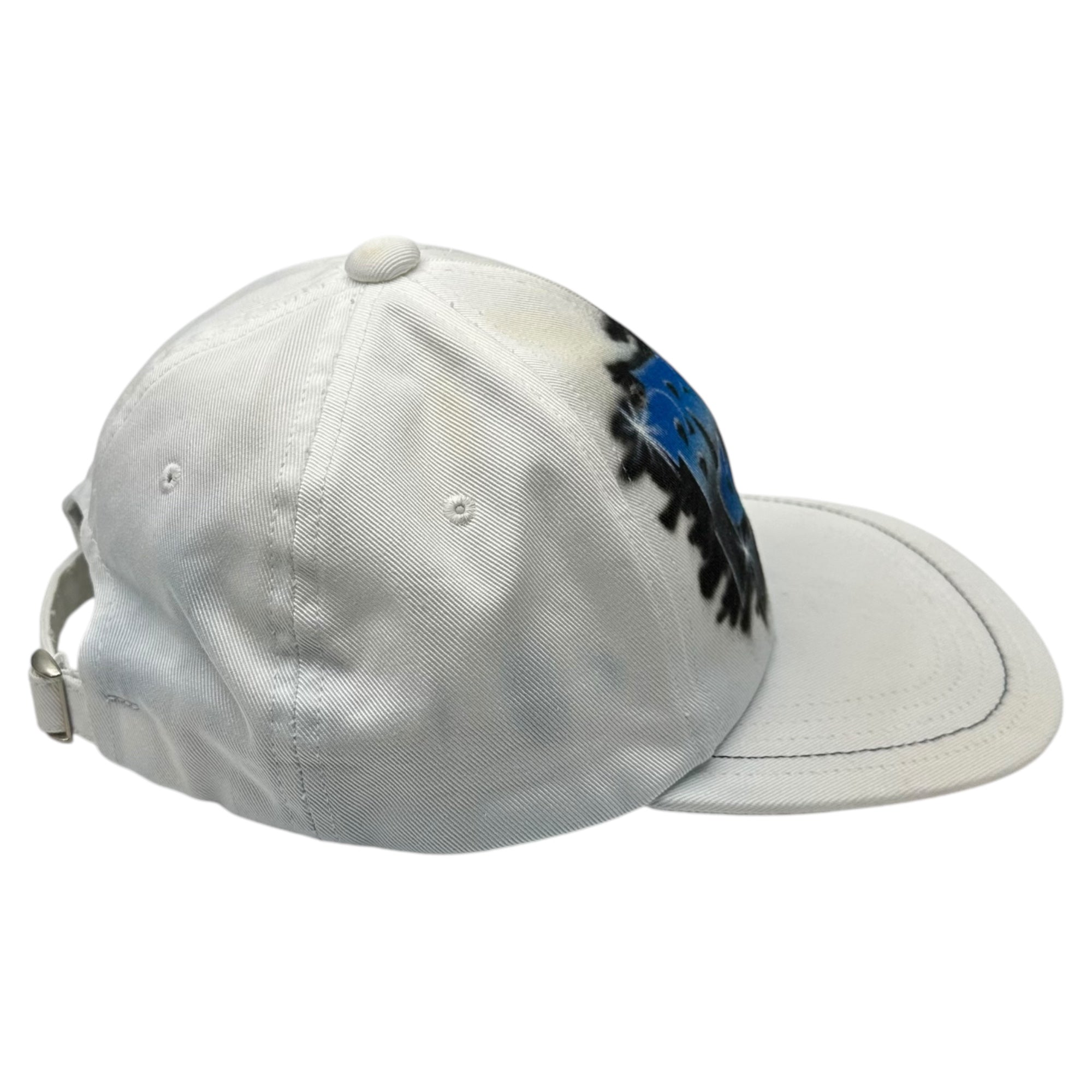 MASU(エムエーエスユー) ×NOZOMI KUROKAWA BRAINSTORM GRAFFITI CAP ノゾミ クロカワ ブレインストーム グラフィック キャップ MMSS-OJ0723 FREE ホワイト×ブルー