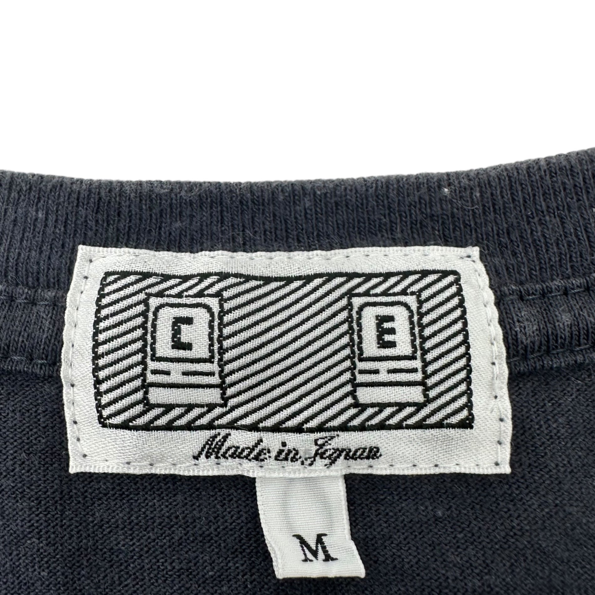 C.E×the POOL aoyama(シーイー×ザプールアオヤマ) 16SS LIVING DEATH TEE グラフィック プリント 半袖 Tシャツ M グレー 藤原ヒロシ