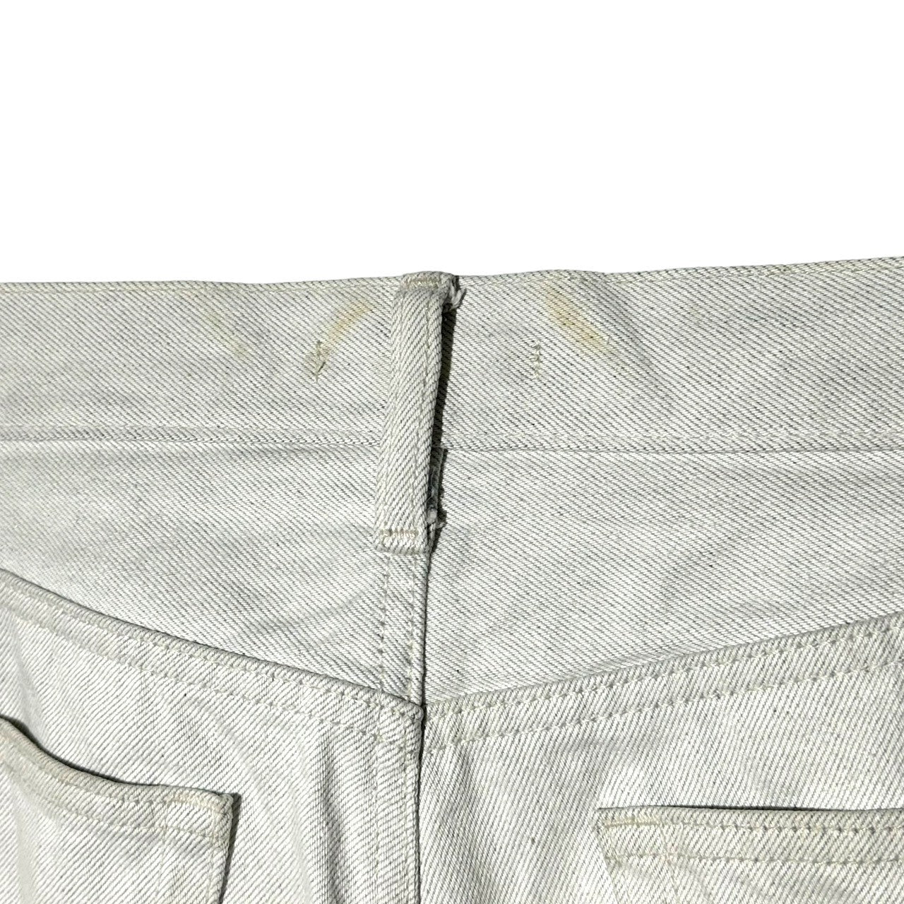 HELMUT LANG(ヘルムートラング) CLASSIC CUT Denim Pants クラシック カット ボタンフライ ストレート デニム パンツ 02-2360700-300-030 W30 ライトグレー リンクセオリージャパンタグ