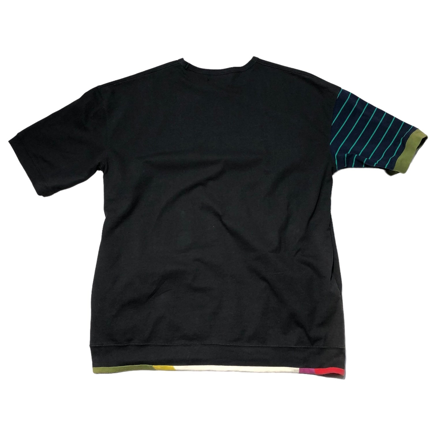 ALDIES(アールディーズ) Side Switching Big T サイド切替 ビッグTシャツ A1022119 FREE ブラック×マルチカラー