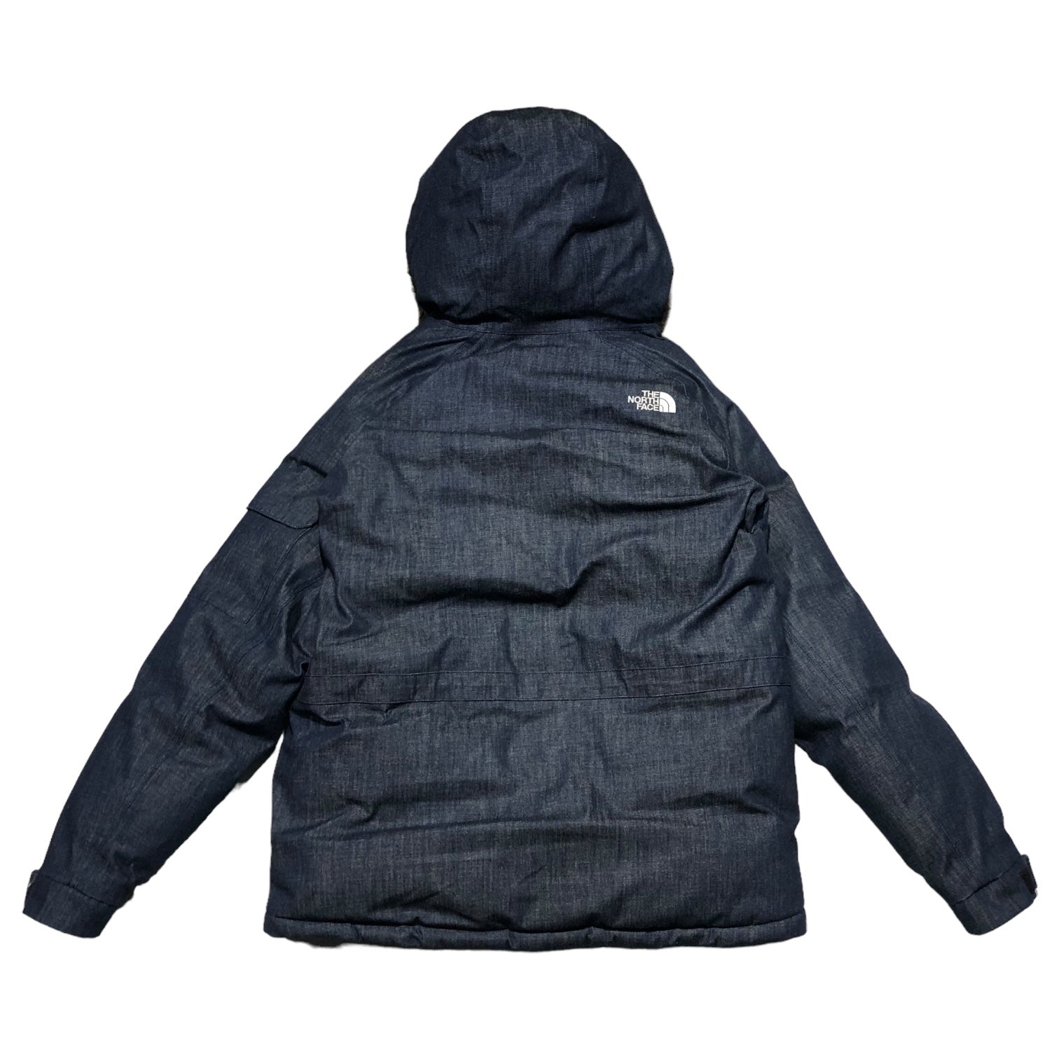 THE NORTH FACE(ノースフェイス) Denim McMurdo Parka デニム マクマードパーカー ダウン ND91736 L インディゴ