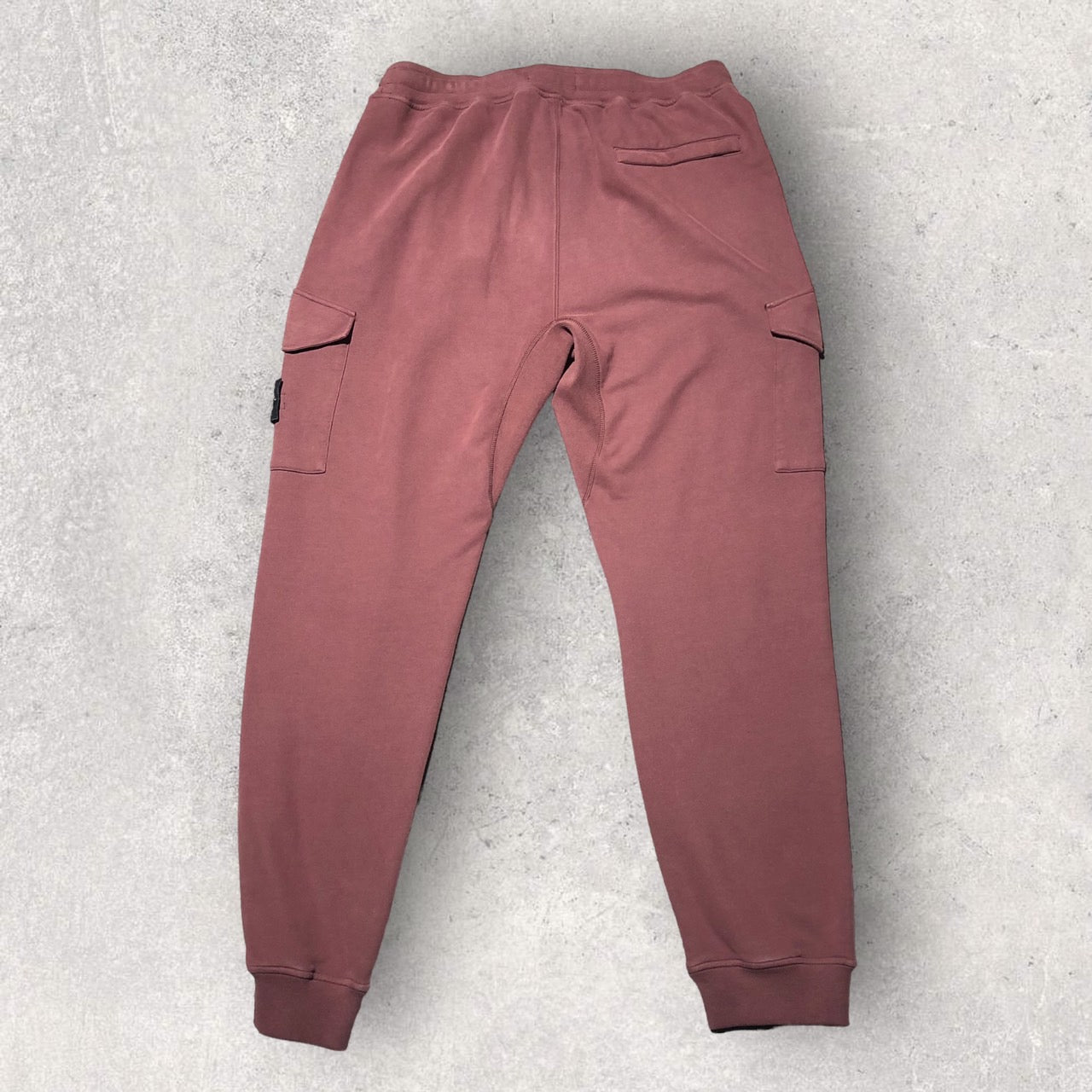 STONE ISLAND(ストーンアイランド) カーゴスウェットパンツ 711561120 L レッド