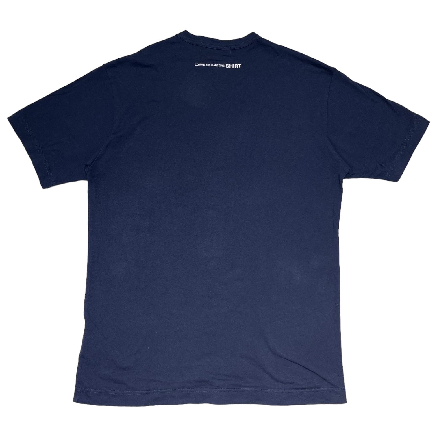 COMME des GARCONS SHIRT(コムデギャルソンシャツ) Back logo T-shirt バック ロゴ 半袖 Tシャツ W24123 M ネイビー