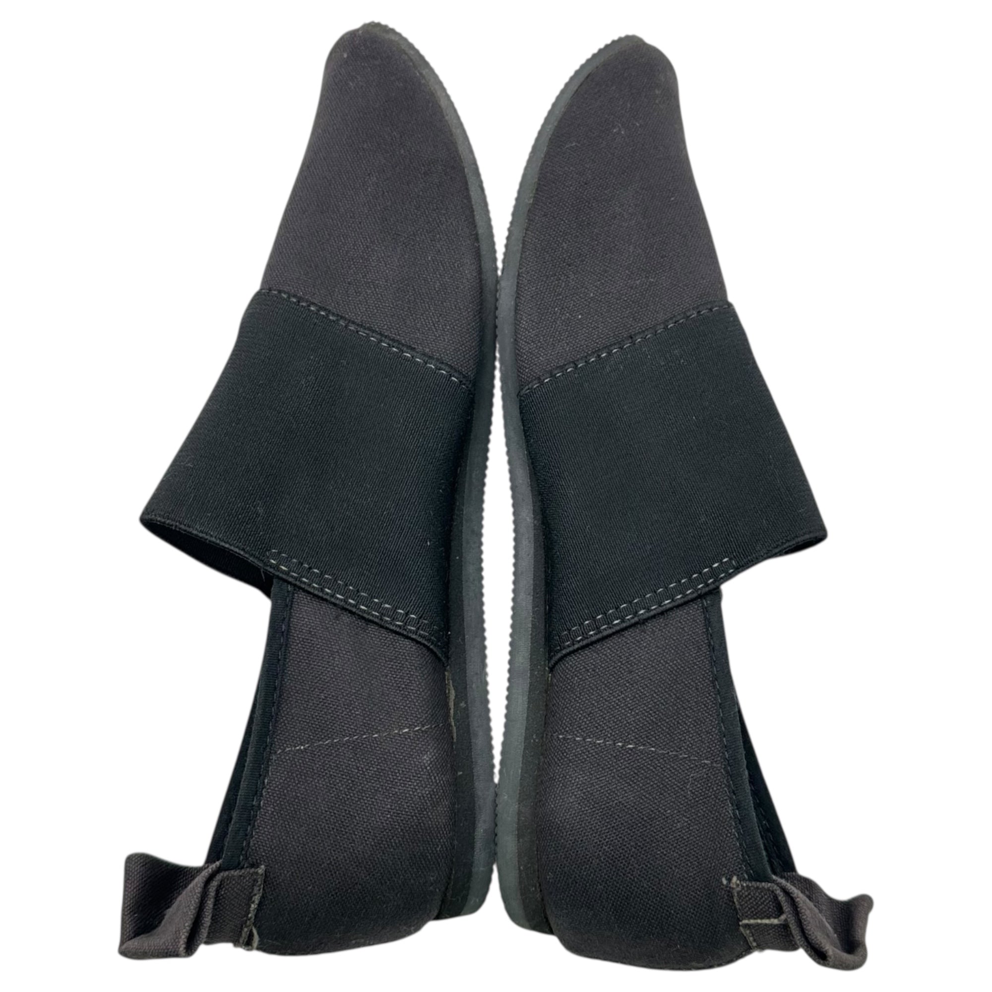 Y's(ワイズ) 90's Center Gore Canvas Slip-On センターゴア キャンバス スリッポン S(22.5cm程度) ブラック 90年代 ヴィンテージ アーカイブ シューズ スニーカー