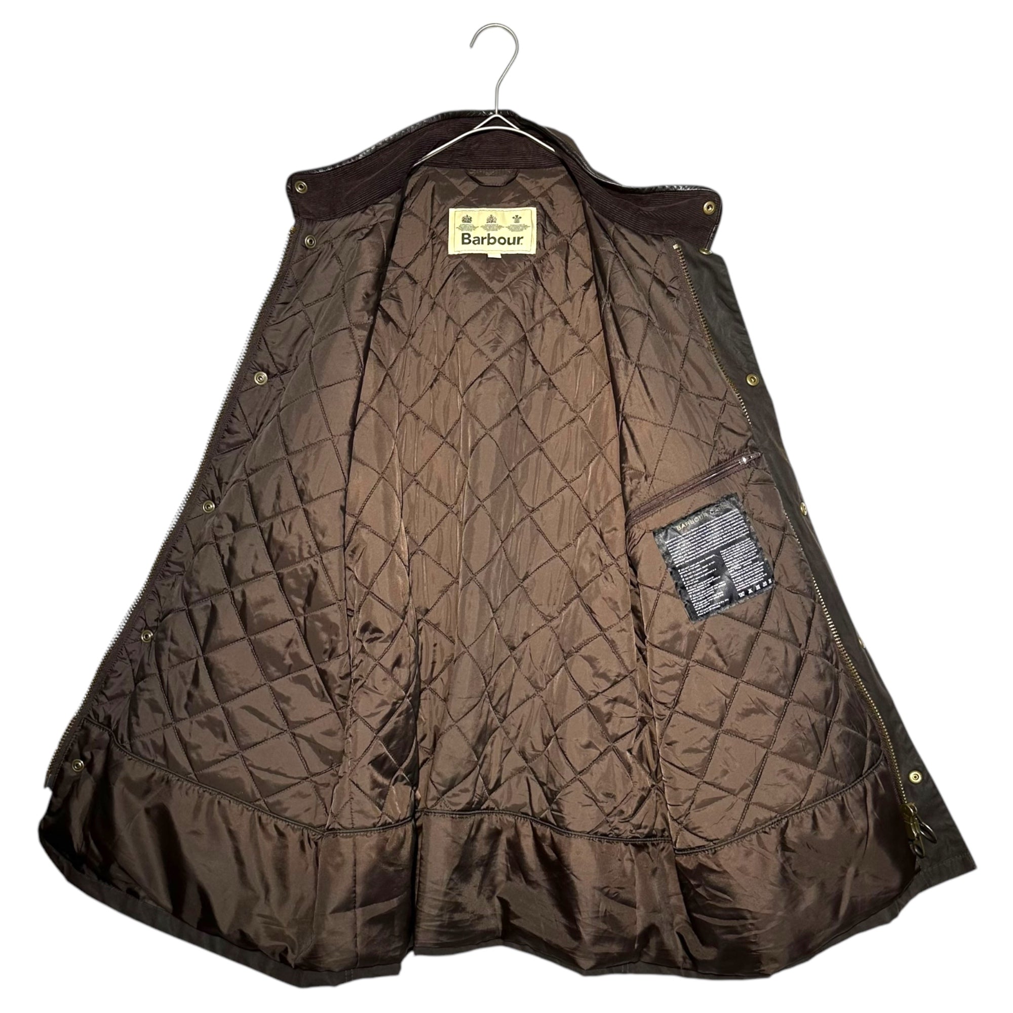 Barbour(バブアー) Waxed Prestbury Jacket ワックス プレストベリー ジャケット オイル アウター MWX0726RU91 XXL ブラウン
