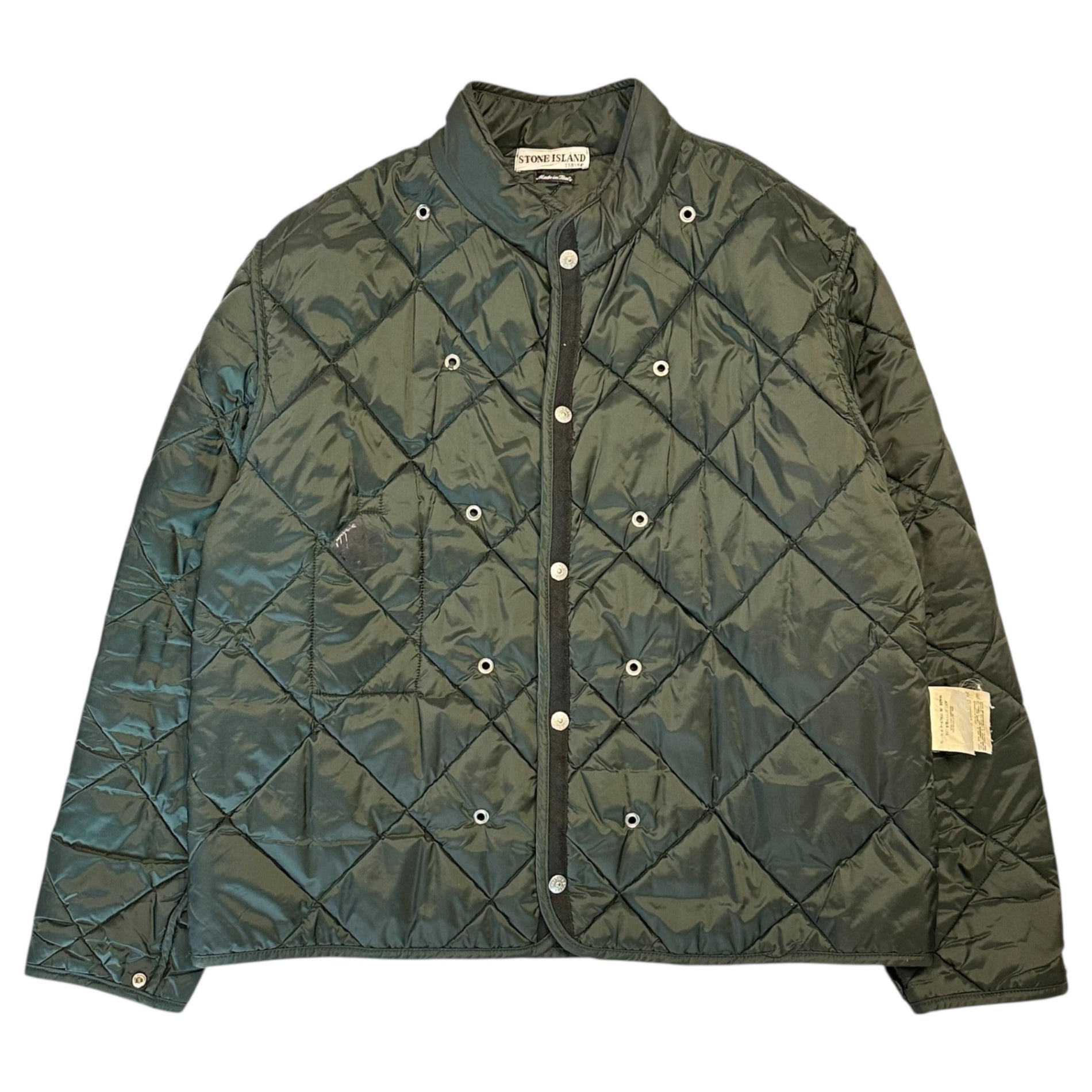 STONE ISLAND(ストーンアイランド) 2000AW 3WAY Nylam Jacket ナイラム ジャケット ライナー付 33154Q42/A M ブラック 00's マウンテンパーカー キルティング 稀少品 アーカイブ
