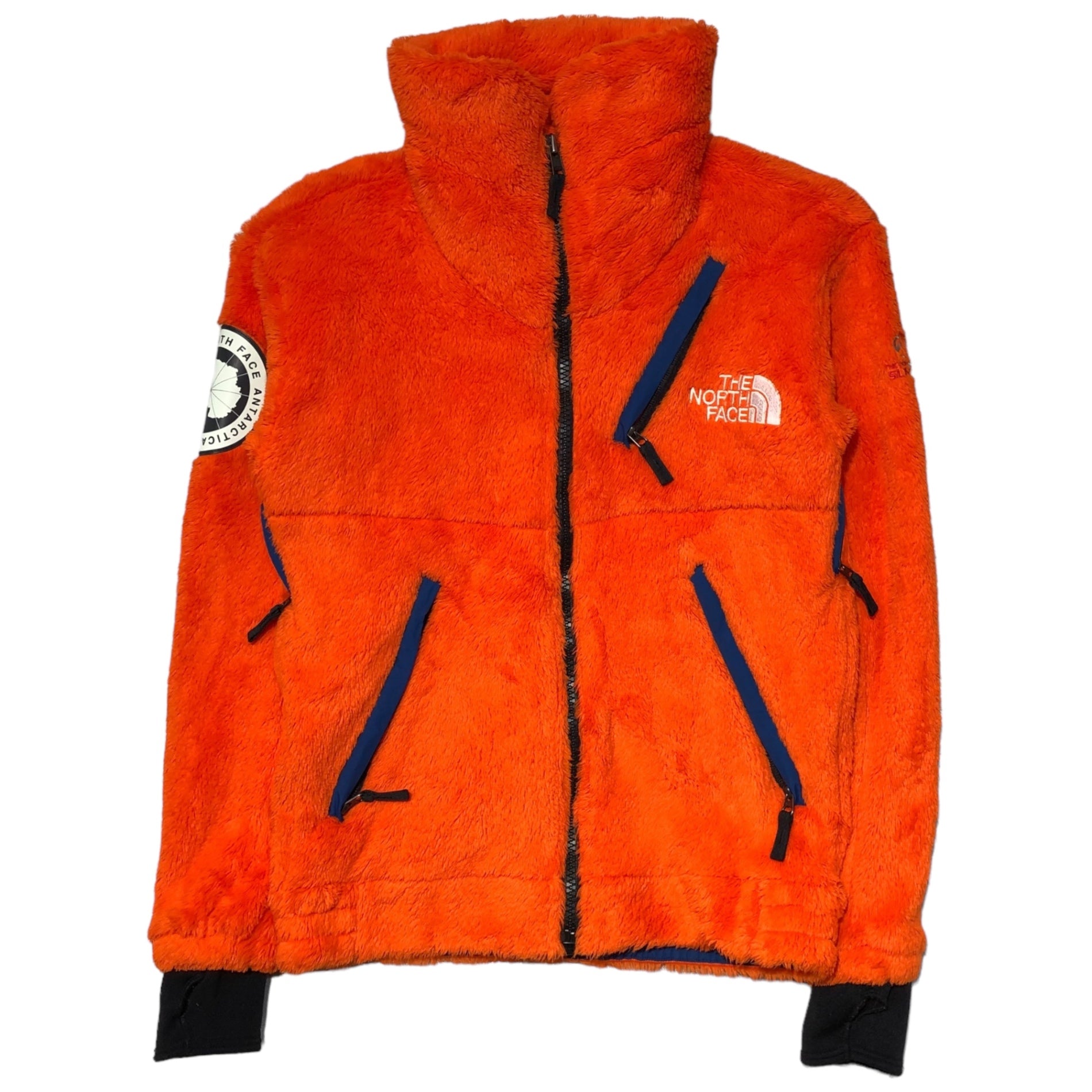 THE NORTH FACE(ノースフェイス) ANTARCTICA Versa Loft Jacket アンタークティカ ヴァーサ ロフト ジャケット NA61501 S オレンジ×ブルー フリース ジャケット