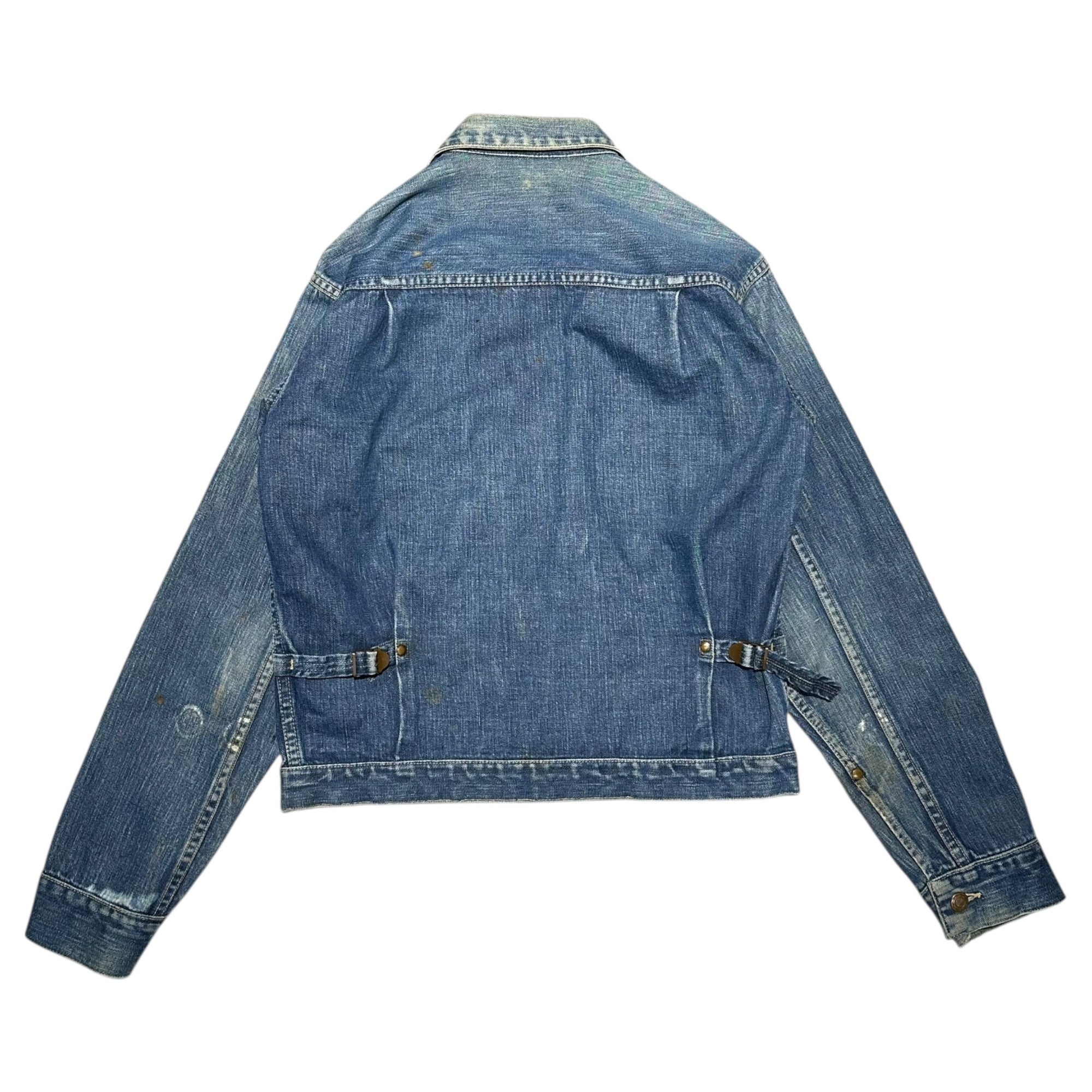 VINTAGE(ヴィンテージ) 50's CORRAL TYPE 2 TRACKER DENIM JACKET トラッカー デニム ジャケット 表記無(ML程度) インディゴ 推定50年代 セカンド 2nd