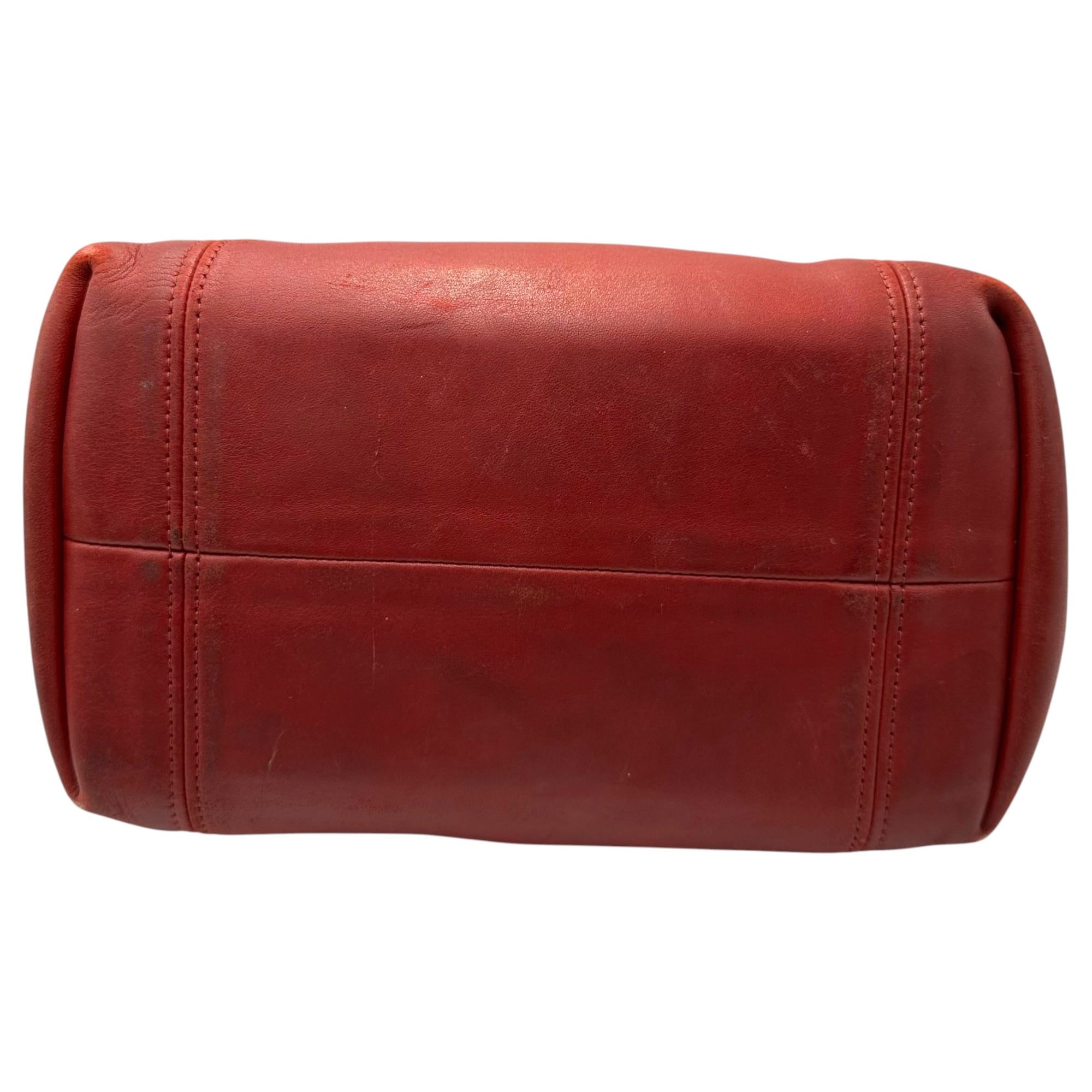 COACH(コーチ) Leather Mini Tote Bag レザー ミニ トート バッグ 4133 レッド ハンド OLD オールド