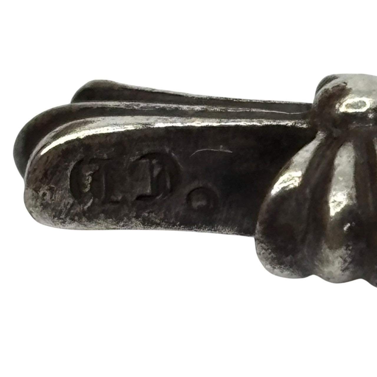 CHROME HEARTS(クロムハーツ) CH Cross Baby Fat Charm CH クロス ベイビー ファット チャーム シルバー ネックレス ペンダント トップ