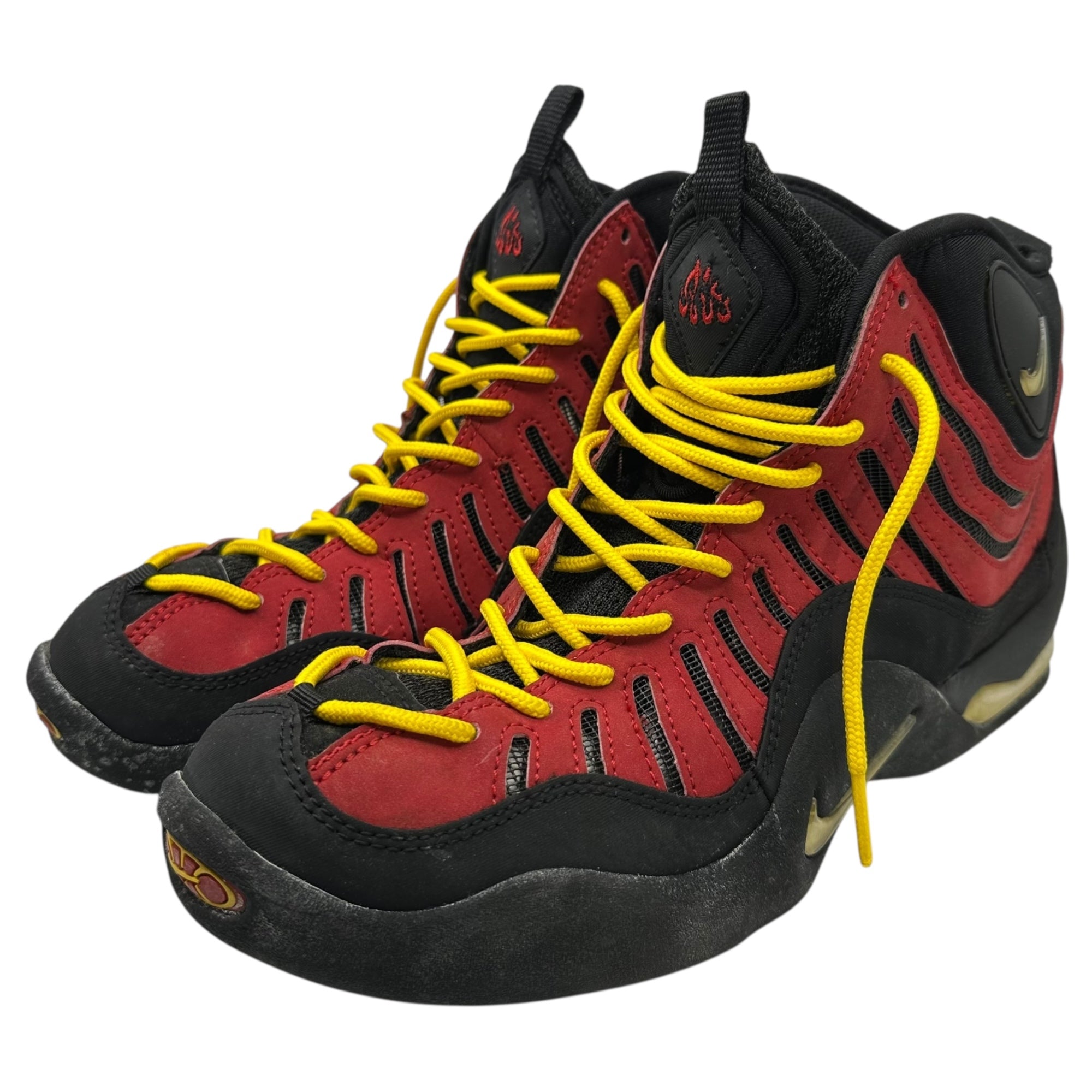 NIKE(ナイキ) 1996 Air Bakin OG エア ベイキン オリジナル 130835-611 26.5cm レッド×ブラック 90's 90年代 ヴィンテージ 箱付 ハイカット スニーカー