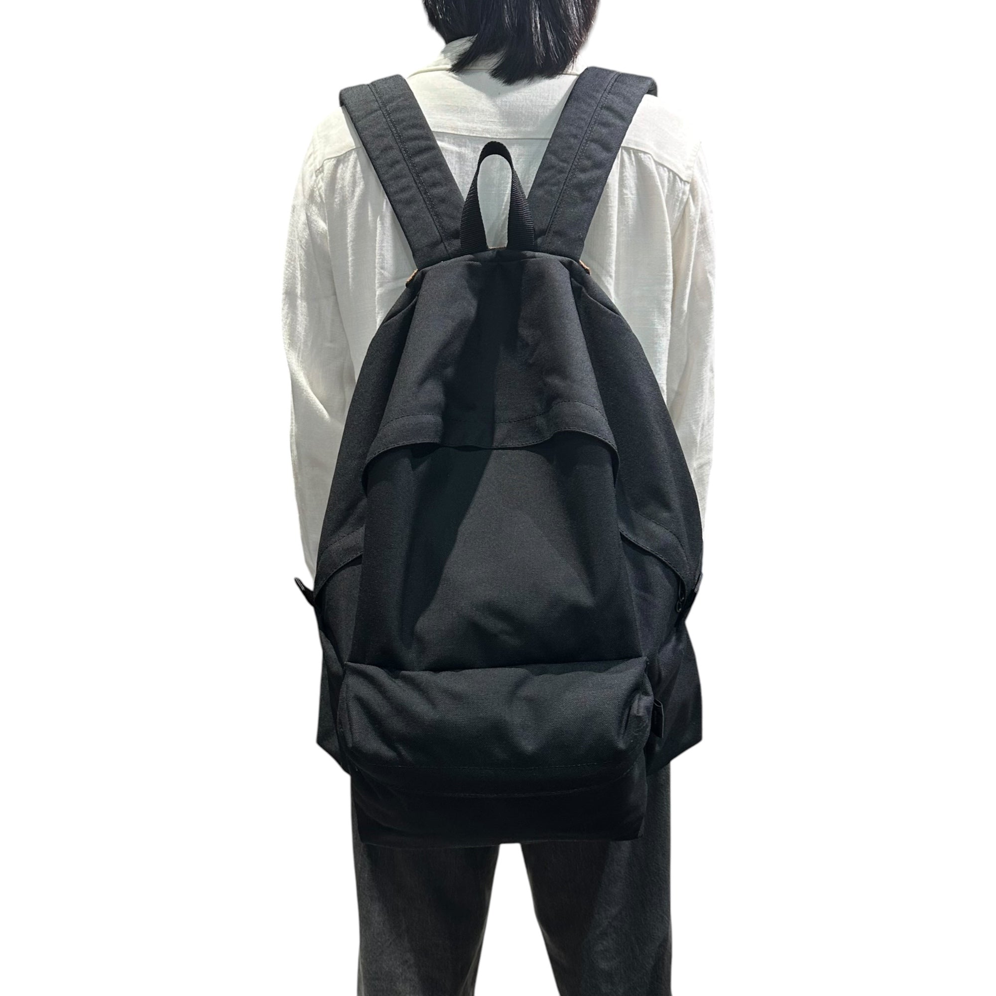 COMME des GARCONS HOMME PLUS(コムデギャルソンオムプリュス) Backpack (L) バックパック PZ-K205 ブラック リュックサック デイパック リュック レザー 定番