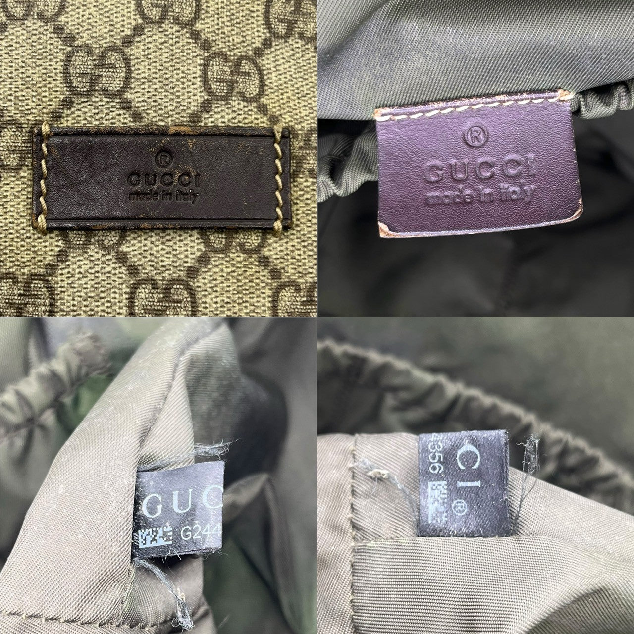 GUCCI(グッチ) GG キャンバス ショルダーバッグ 201767 212792 ベージュ メッセンジャー