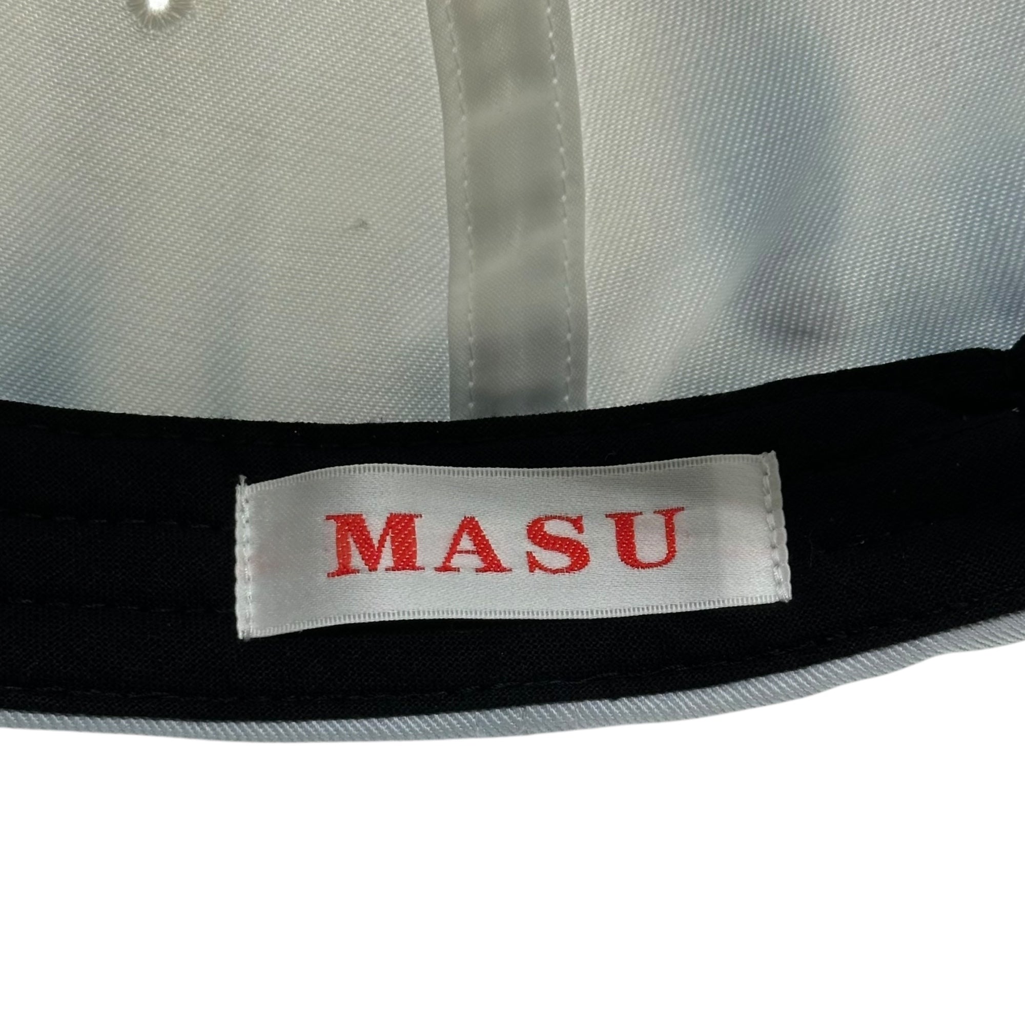 MASU(エムエーエスユー) ×NOZOMI KUROKAWA BRAINSTORM GRAFFITI CAP ノゾミ クロカワ ブレインストーム グラフィック キャップ MMSS-OJ0723 FREE ホワイト×ブルー