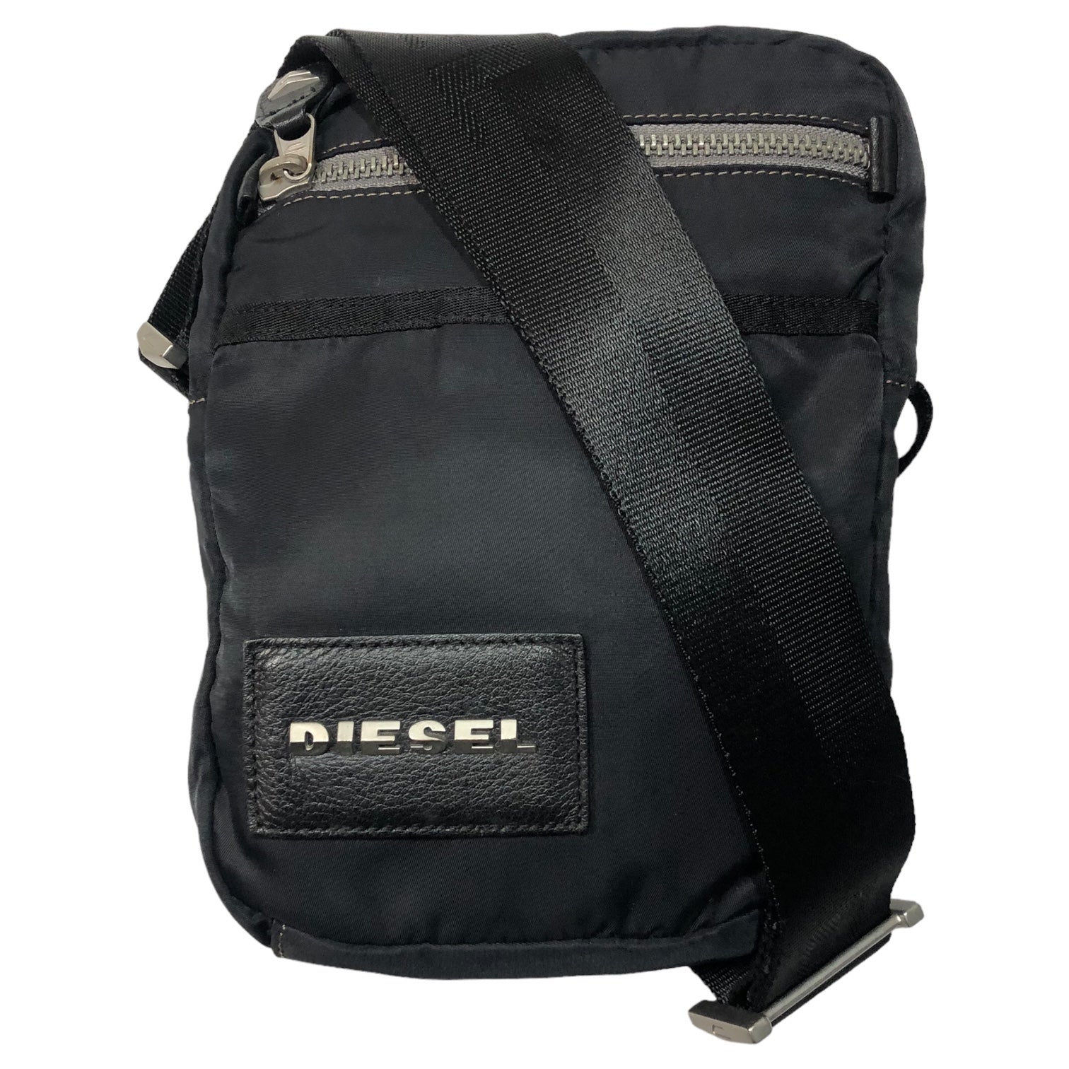 DIESEL(ディーゼル) 00's Archive nylon shoulder bag ナイロン ショルダー バッグ ブラック Y2K サコッシュ テック