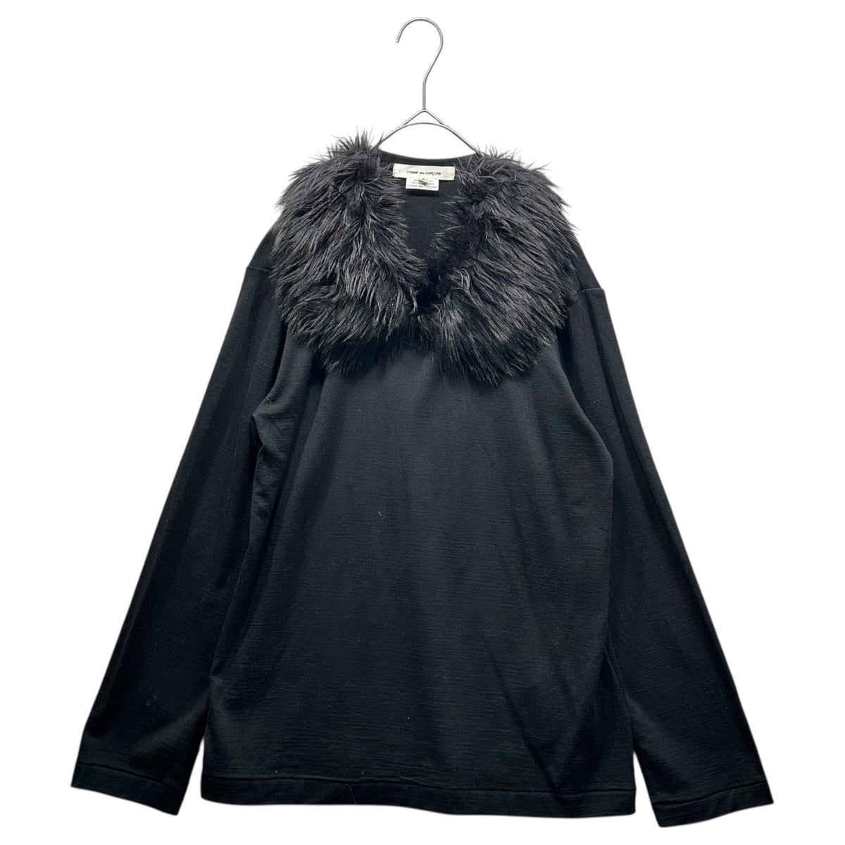COMME des GARCONS(コムデギャルソン) 23AW Faux Fur Collar Wool Long 