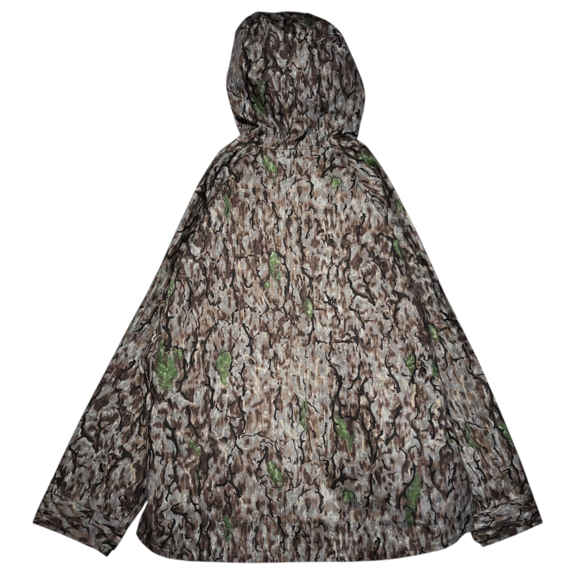 South2 West8 S2W8(サウス2ウエスト8) WEATHER EFFECT JACKET ウェザー エフェクト ジャケット J0740 L ブラウン×グレー ウッドカモ ツリーカモ カモフラ マウンテンパーカー