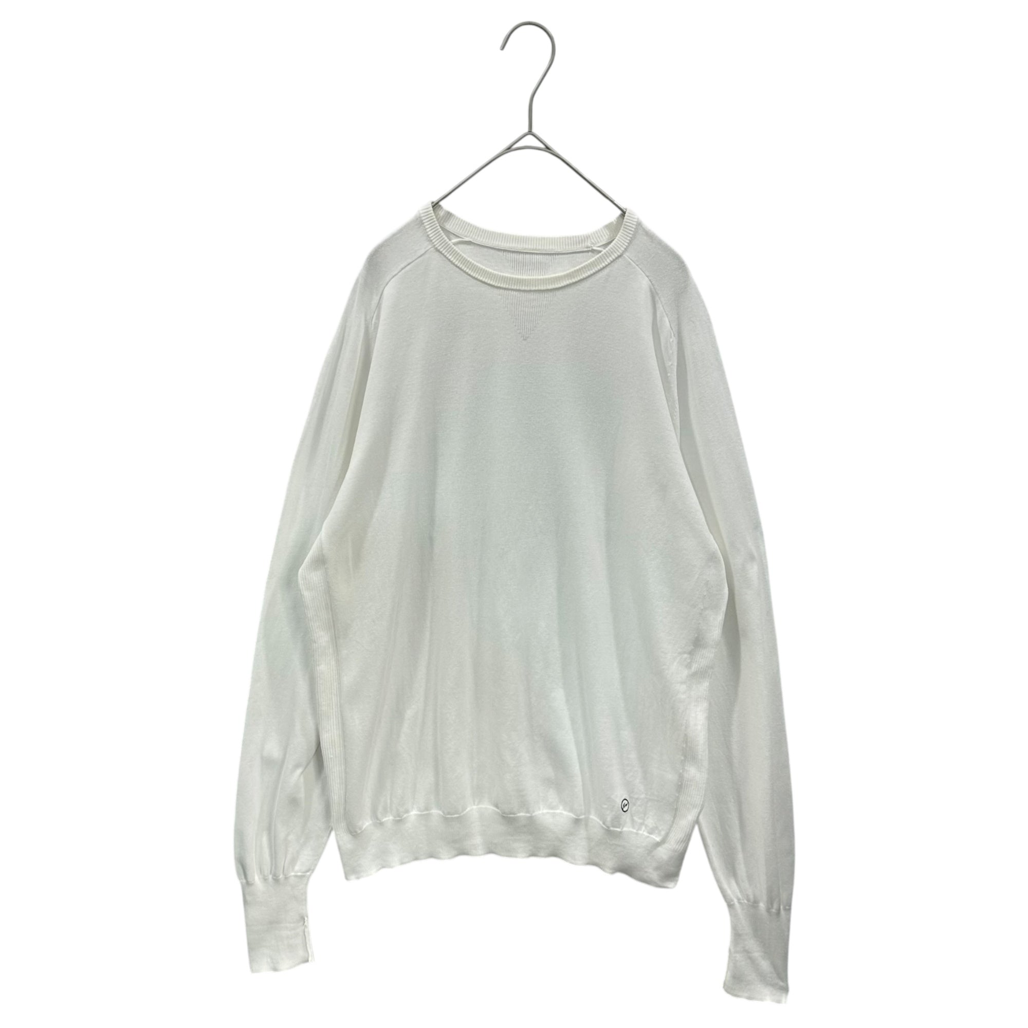 THE CONVENI(ザコンビニ) Fragment High-Gauge Cotton Knit ハイケージ コットン ニット PUM-19100-C L ホワイト