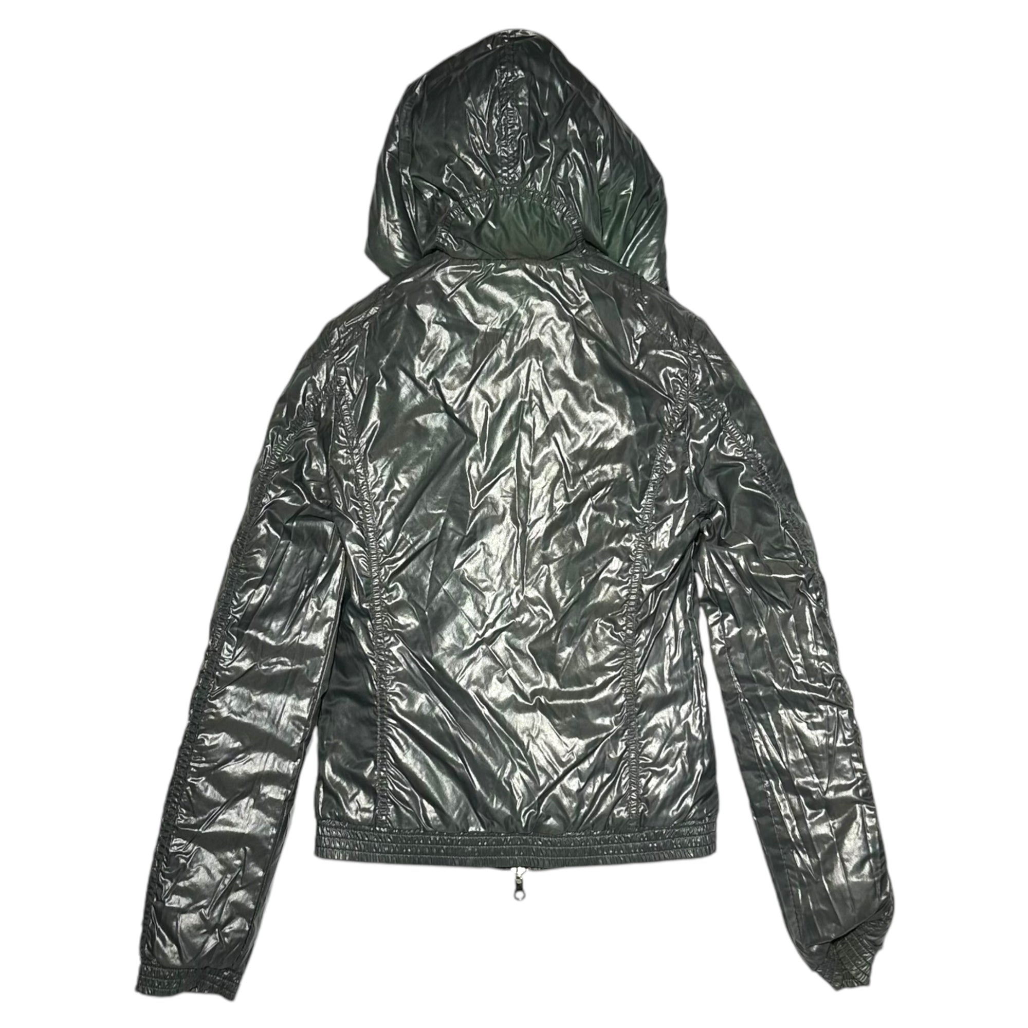 DUVETICA(デュベティカ) ACTE quilted hooded down jacket キルティング フーデッド ダウン ジャケット D.1130.00-1035R 38(実寸XS程度) ピンク×グレー リバーシブル着用可