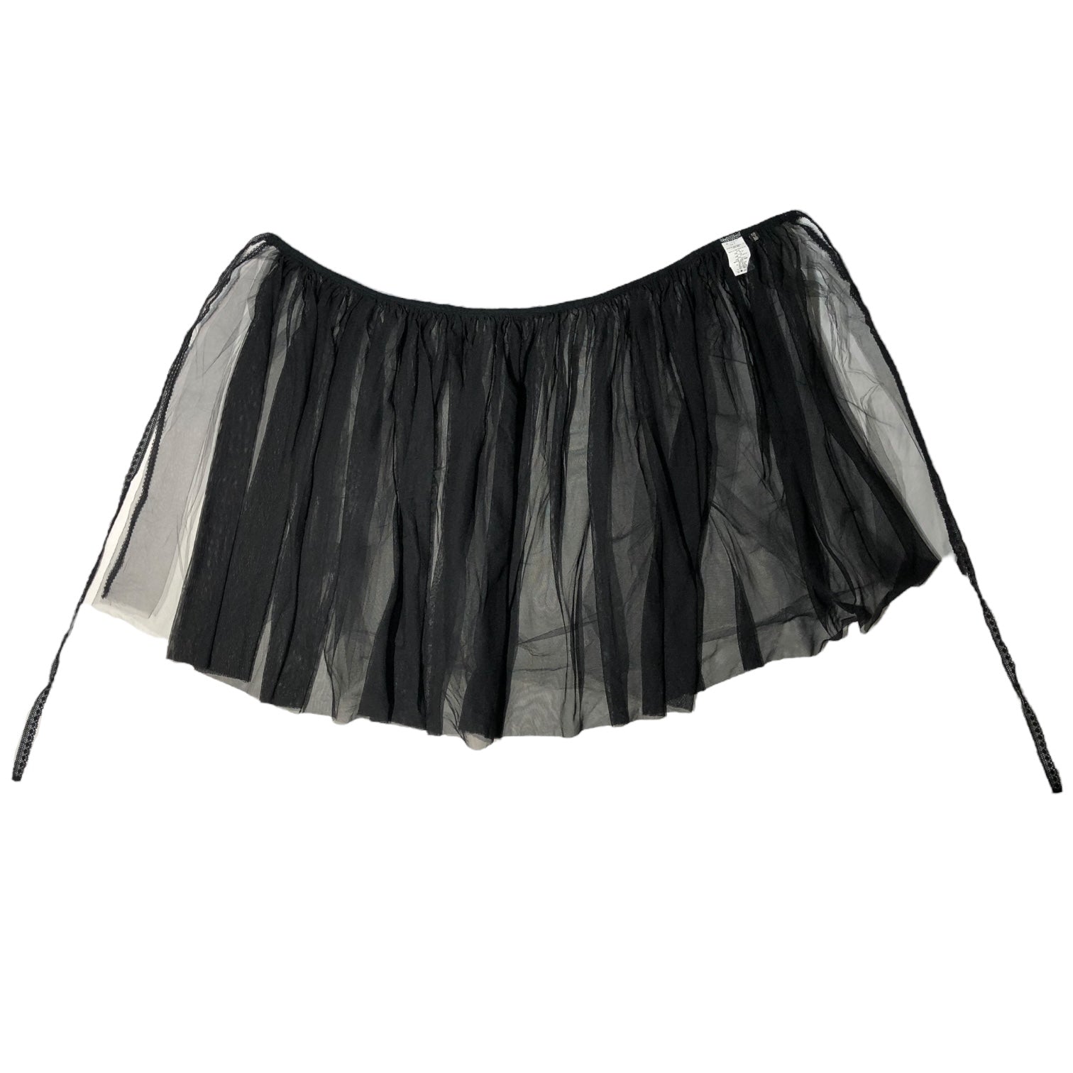 Vlas Blomme(ヴラスブラム) Tulle wrapped skirt チュール 巻きスカート 135237 FREE ブラック