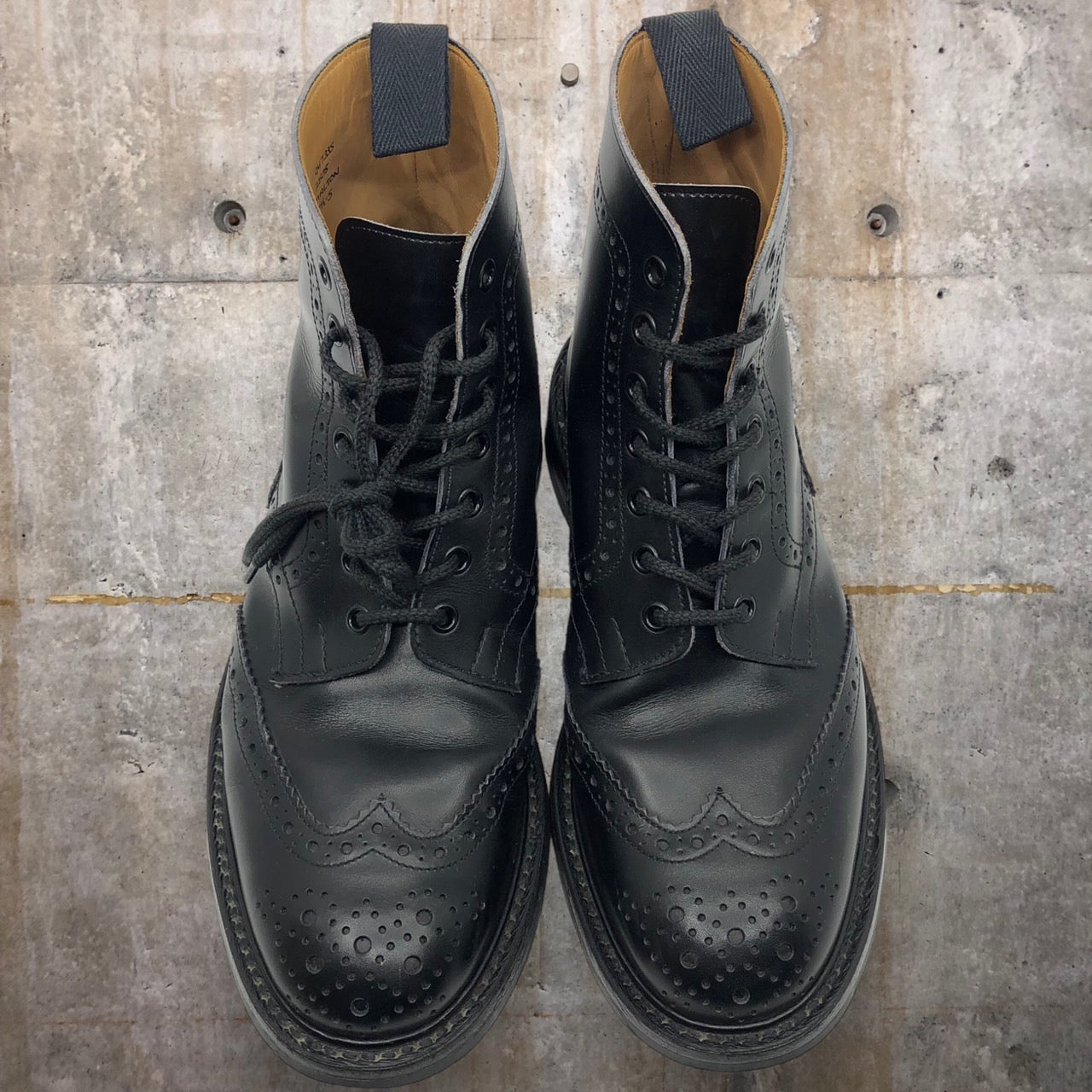 Tricker's(トリッカーズ) カントリーブーツ/MALTON(モールトン) 2508 UK7 1/2(26.5cm程度) ブラック