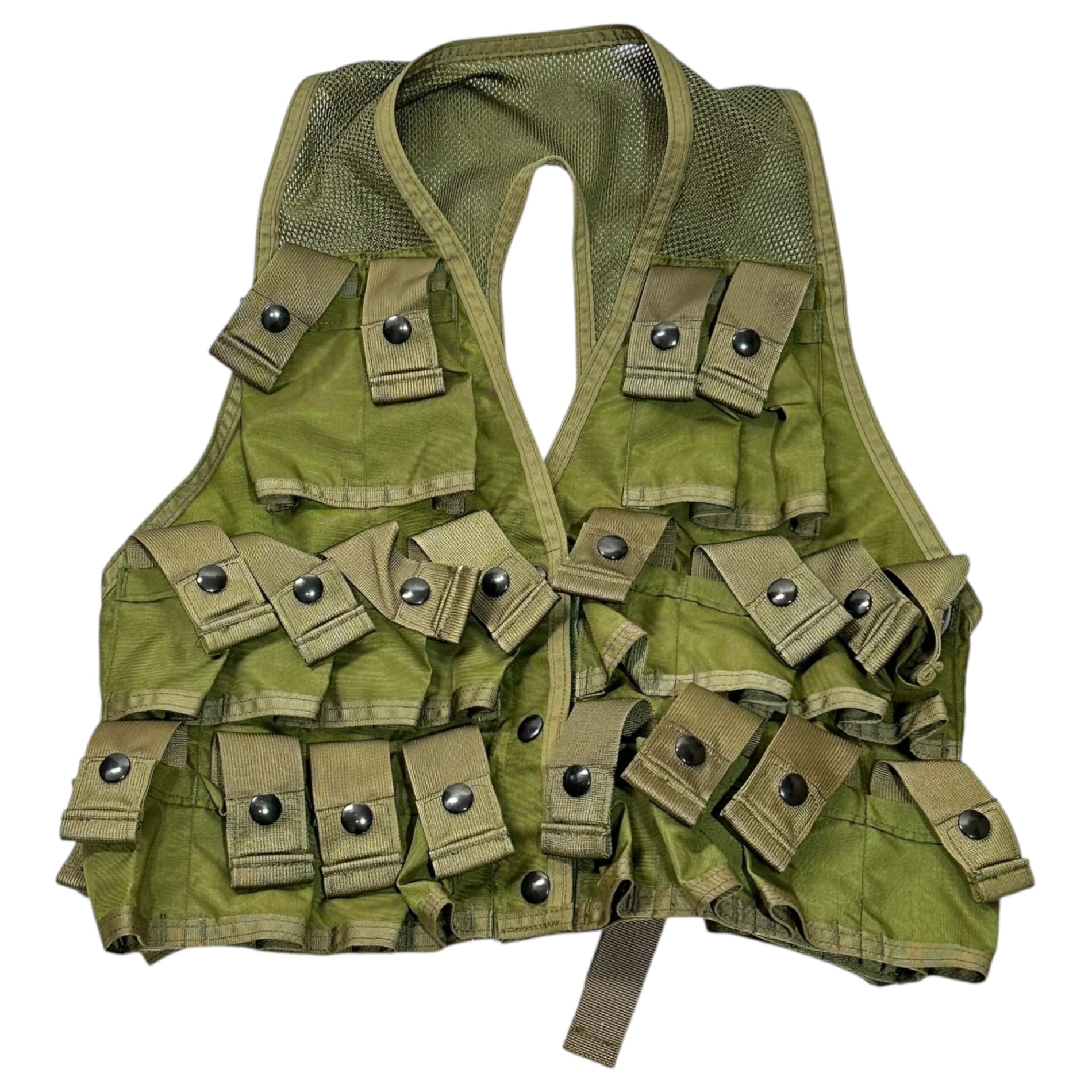 US ARMY(アメリカ軍) AMMUNITION CARRYING VEST 弾薬 携行 ベスト ショットガン S カーキ