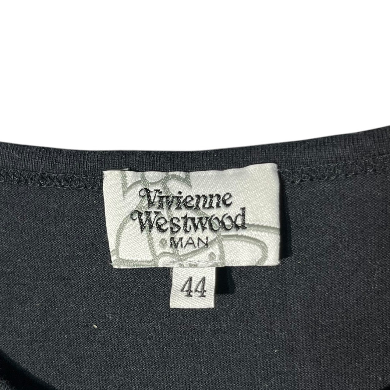 Vivienne Westwood MAN(ヴィヴィアンウエストウッドマン) skull orb t-shirt スカル オーブ Tシャツ VM-M1-87439 44(S) ブラック