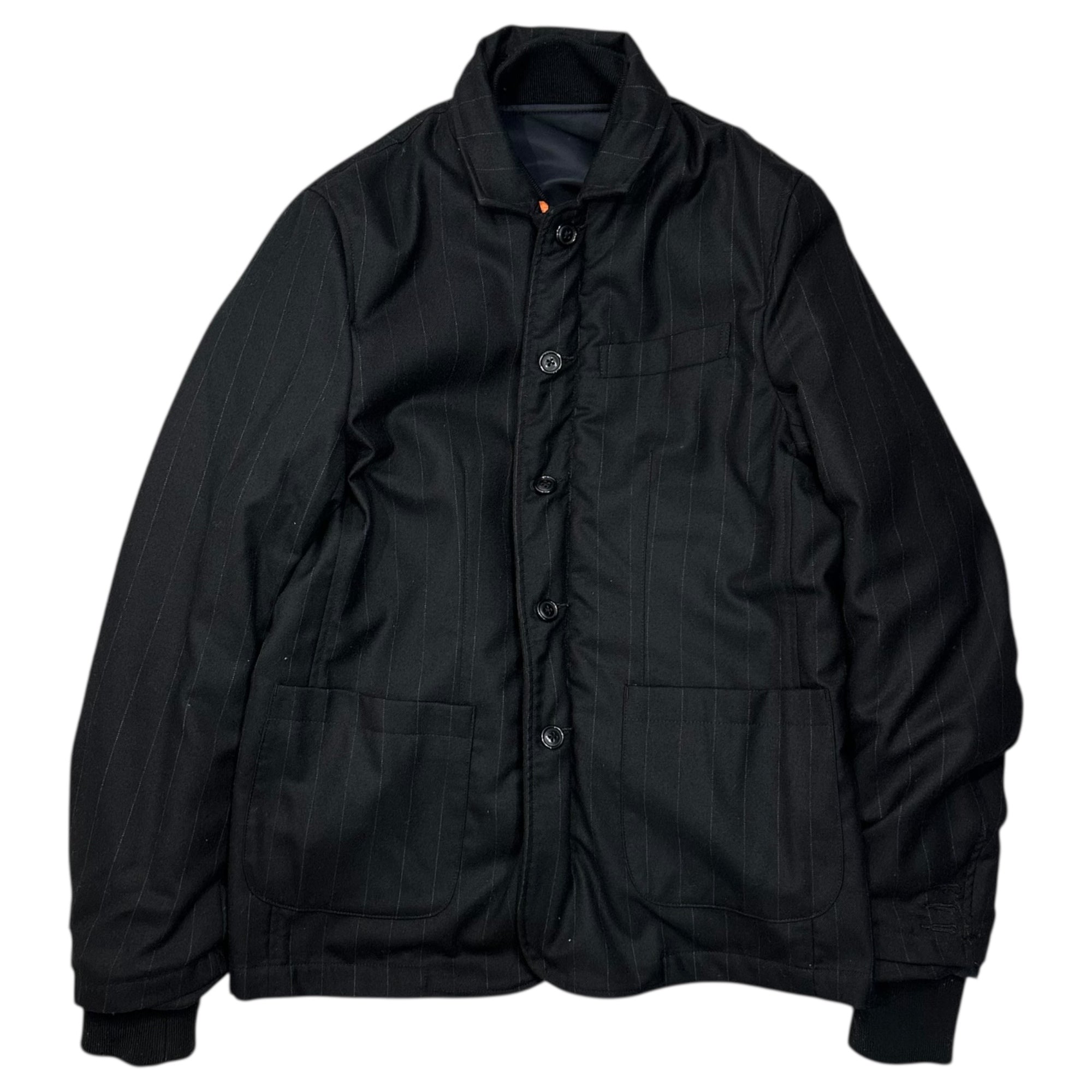 uniform experiment(ユニフォームエクスペリメント) 12AW REVERSIBLE MA-1 リバーシブル ブルゾン テーラード ジャケット UE-123021 1 ネイビー REVERSIBLE FLIGHT BLOUSON リバーシブル初期型