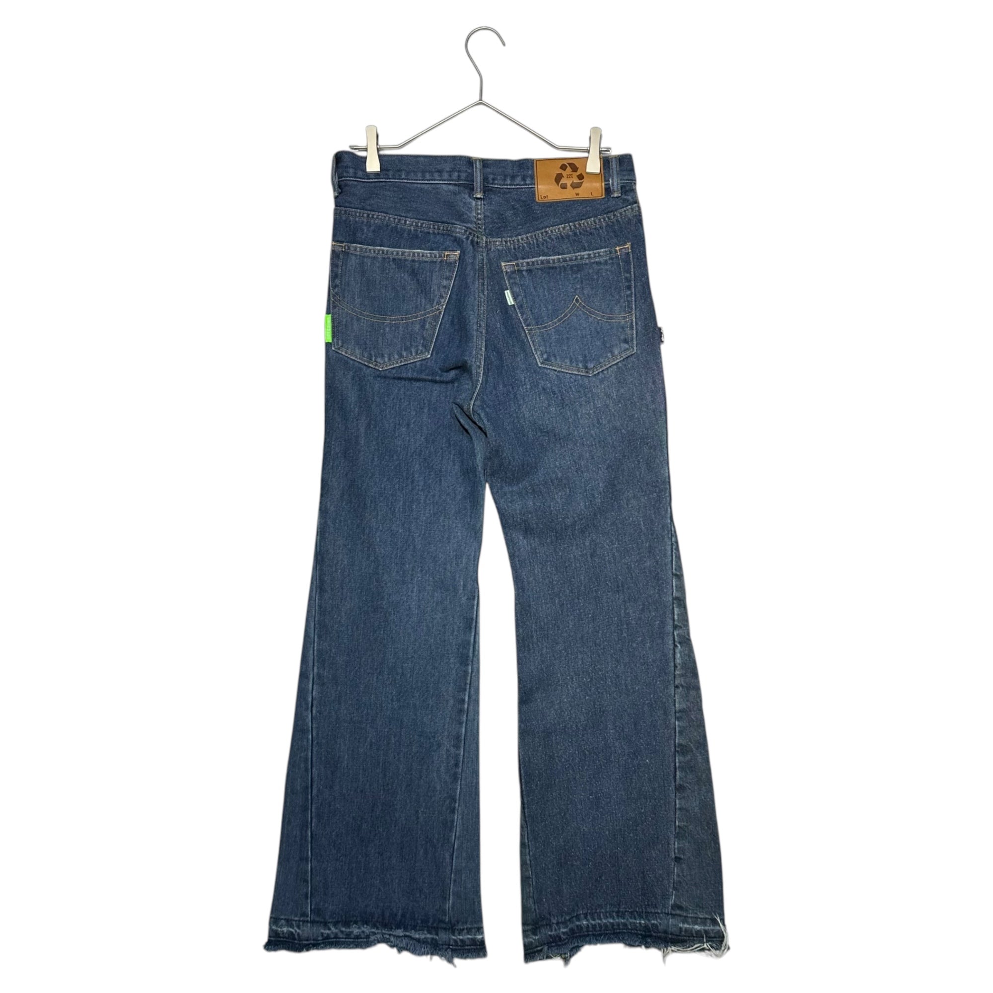 doublet(ダブレット) 21AW UPCYCLE ORIGINAL DENIM PANTS アップサイクル オリジナル デニム パンツ 21AW12PT162 S インディゴ ワイド フレア
