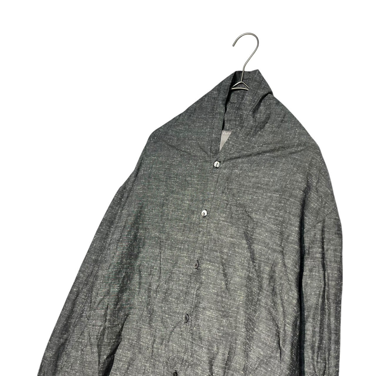 cloud lobby(クラウドロビー) 立体パターンコットンシャツ/長袖シャツ cl05-CO-0401 3(Lサイズ程度) グレー