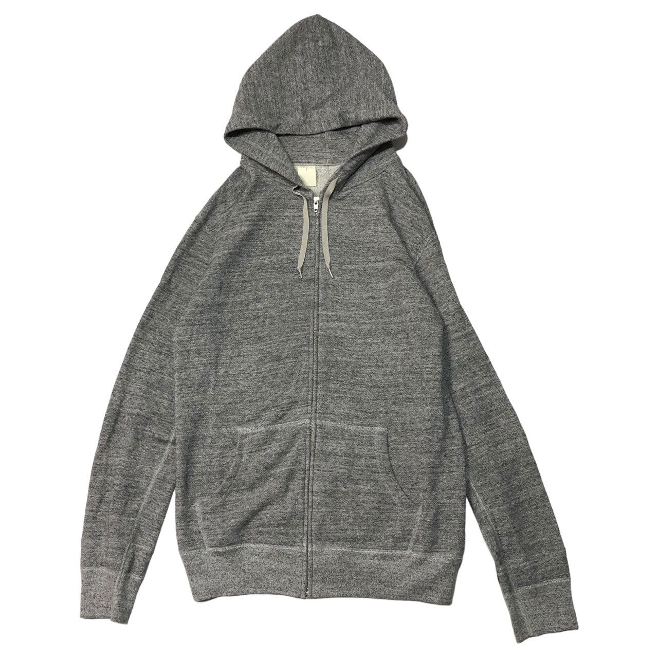 N.HOOLYWOOD(エヌハリウッド ミスターハリウッド) marbled zip hoodie 霜降り ジップ パーカー 定番品 SIZE 44(S) グレー