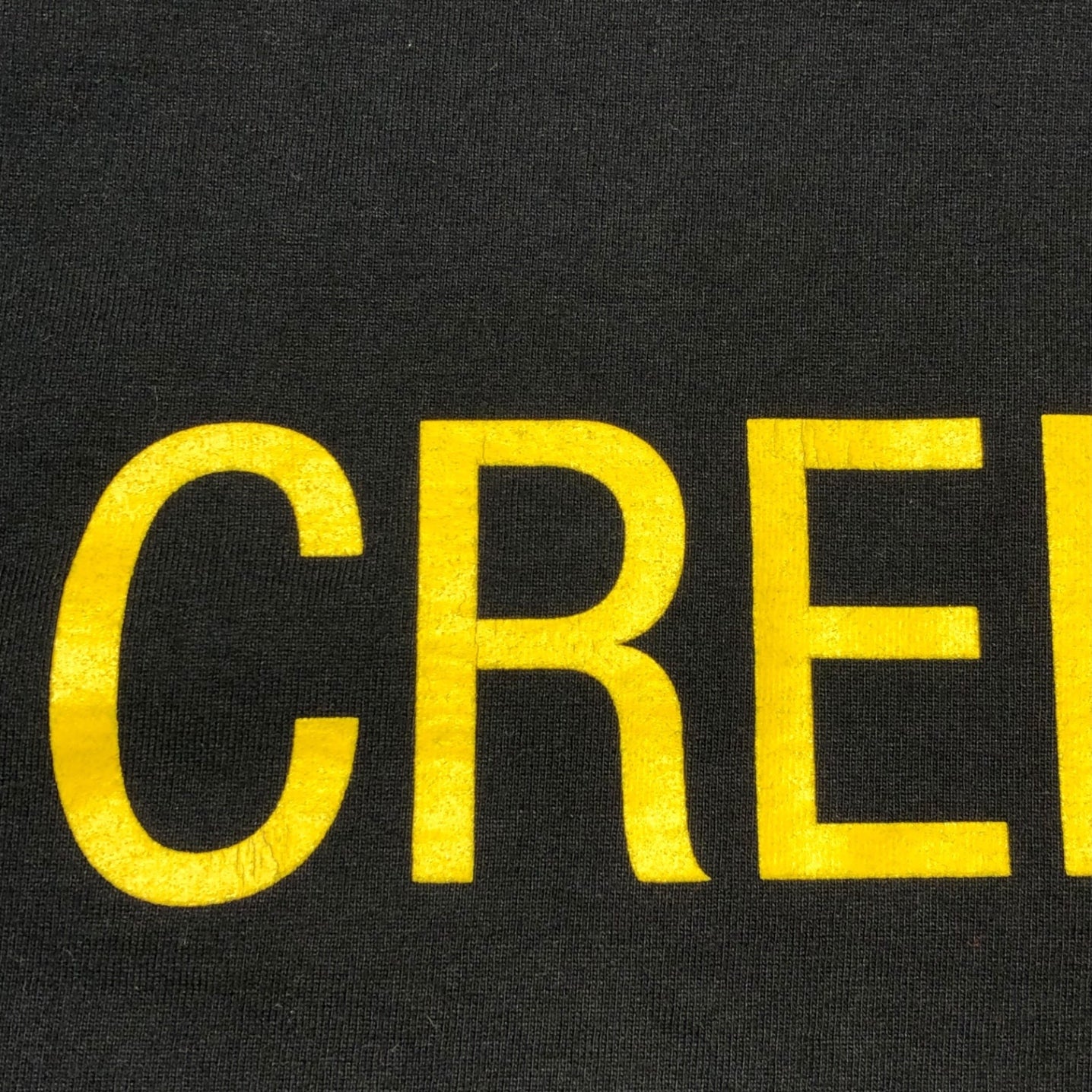 A BATHING APE(アベイシングエイプ) 90's Bathingape arch logo T-shirt ベイシングエイプ アーチロゴ Tシャツ M ブラック×イエロー