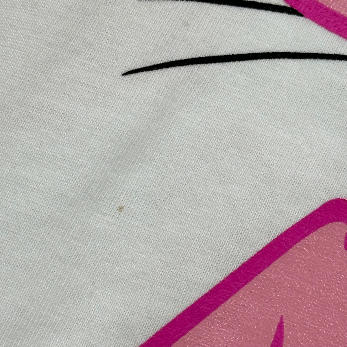 COMME des GARCONS HOMME PLUS(コムデギャルソンオムプリュス) 2005SS ”PINK PANTHER” T-Shirt ピンクパンサー Tシャツ PO-T037 M ホワイト×ピンク AD2004